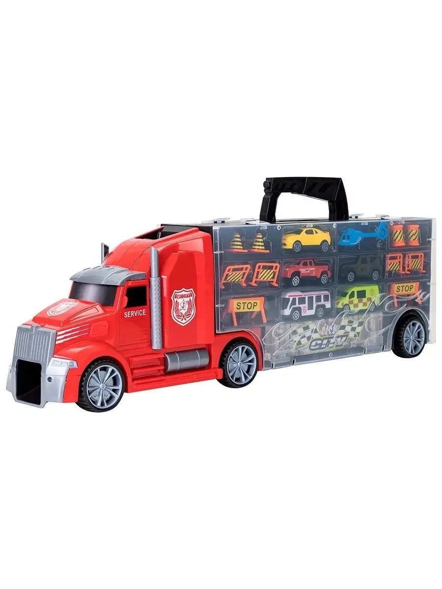 Автовоз Givito Мой город с тоннелем G205-014 - фото 7