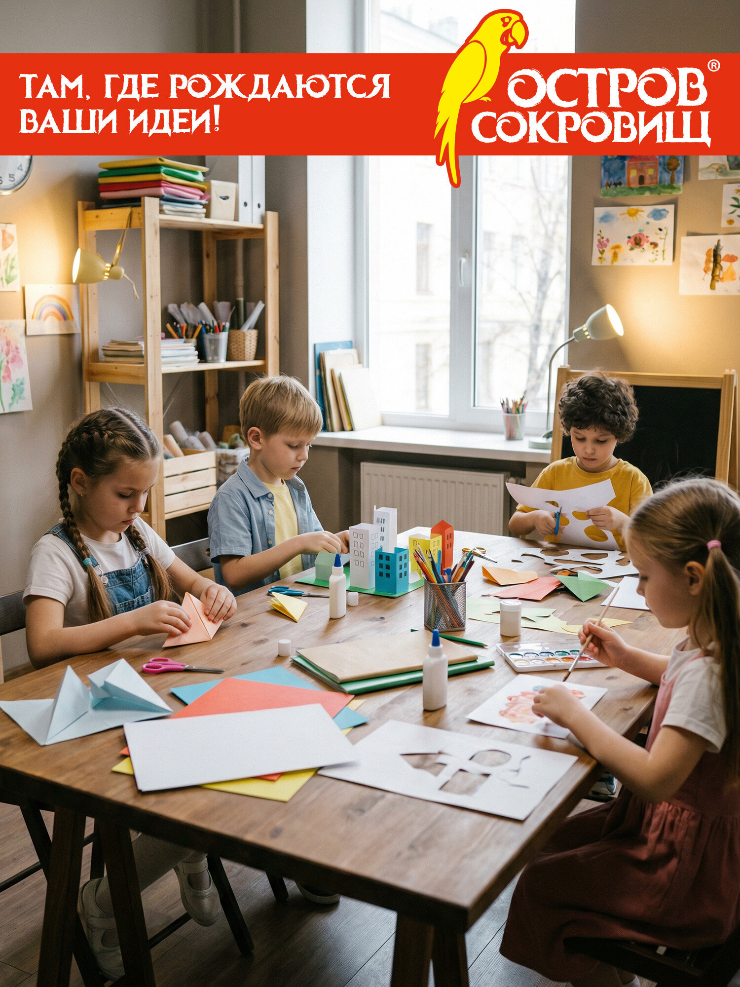 Художественная бумага Остров Сокровищ 10 лист. - фото 6