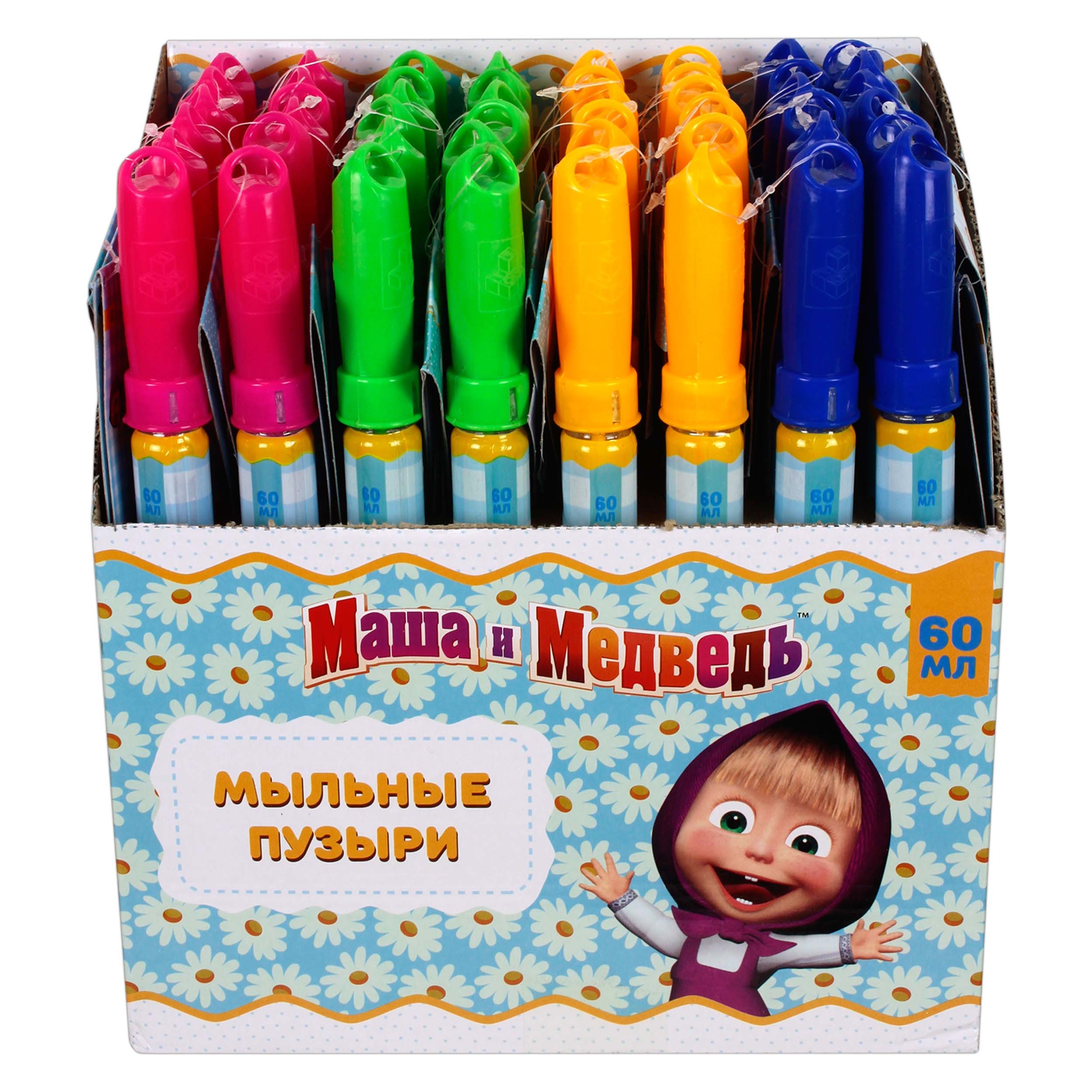 Мыльные пузыри 1TOY Маша и медведь в ассортименте - фото 3