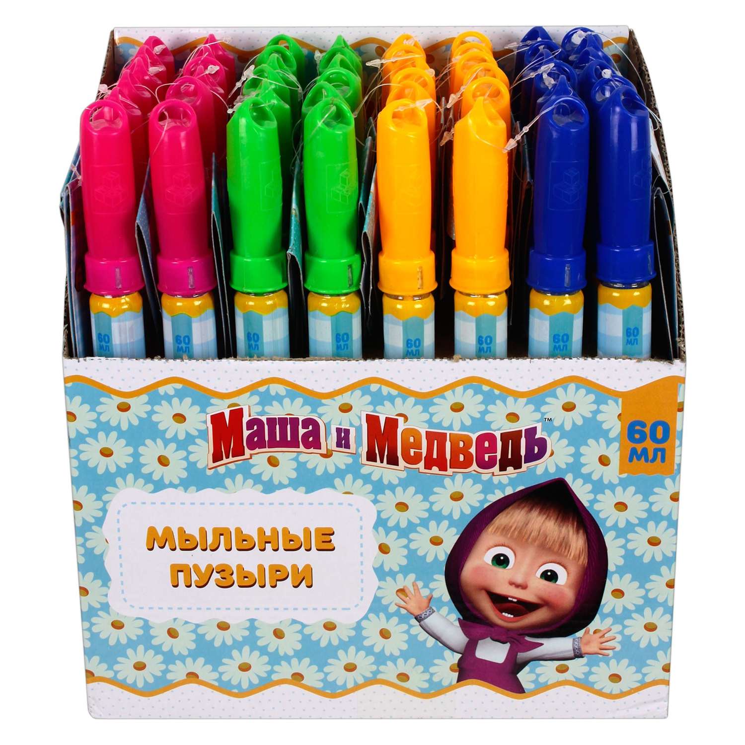 Мыльные пузыри 1TOY Маша и медведь в ассортименте - фото 3