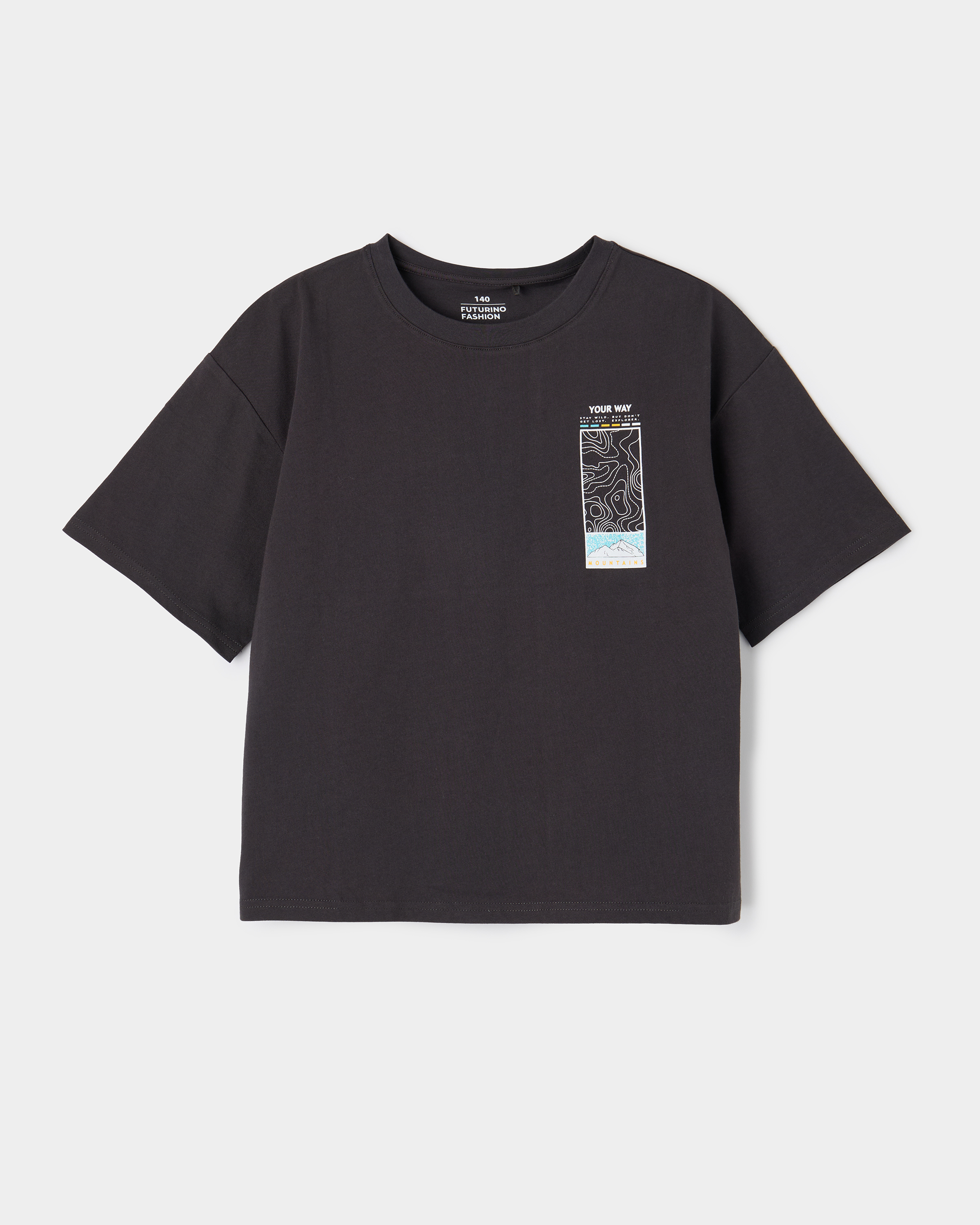 Футболка Futurino Fashion S26FF-2BJ25FFtb-DG - фото 1