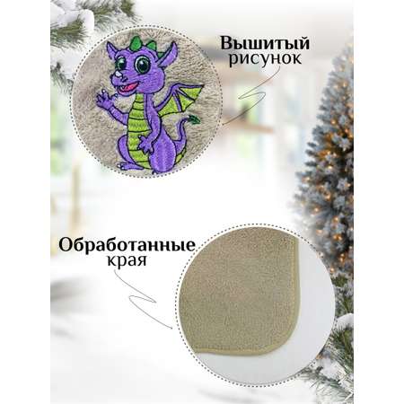Полотенце VEDDI HOME Подарочное 70*140 банное Дино