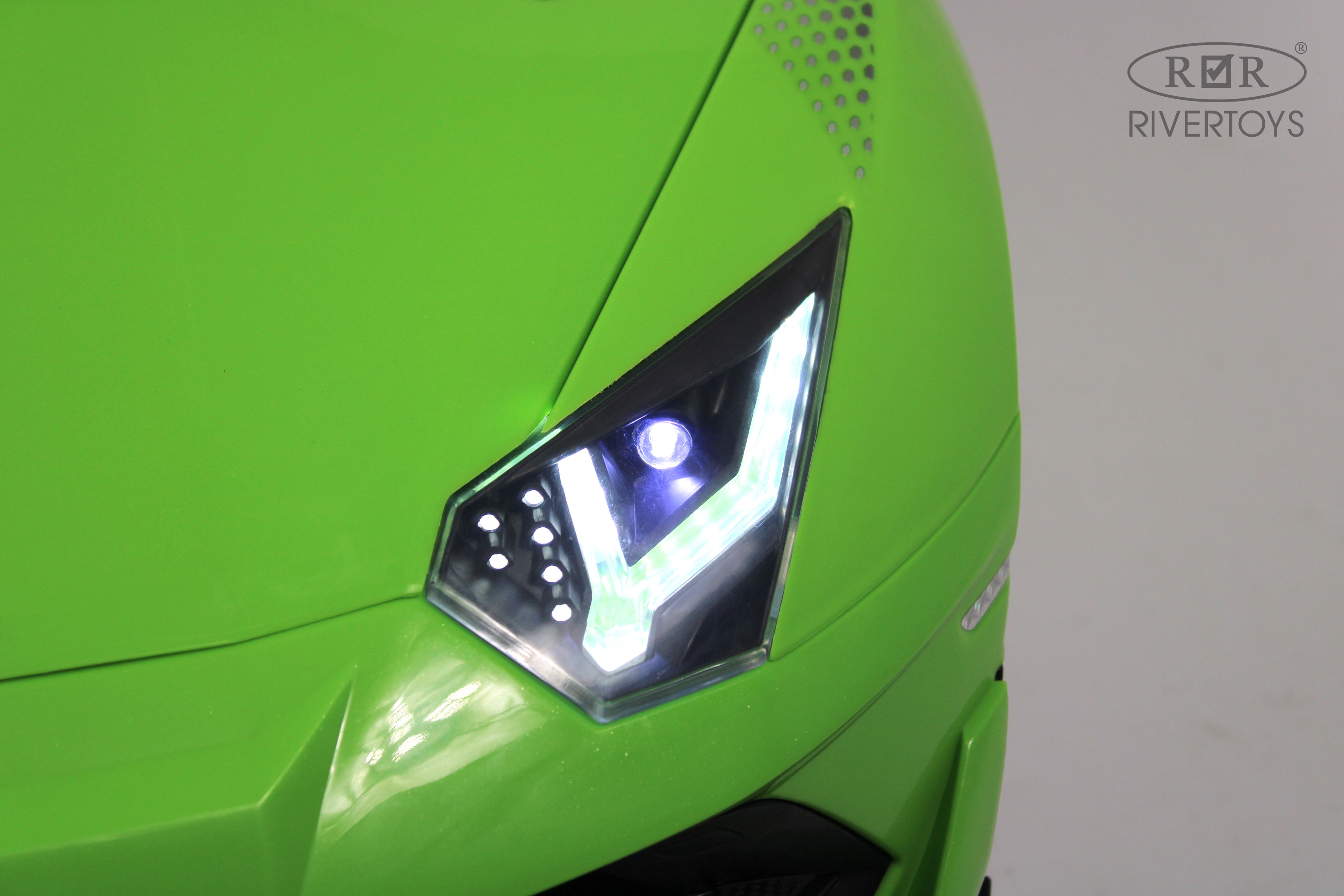 Электромобиль RIVERTOYS K888PX-GREEN С пультом ДУ - фото 8