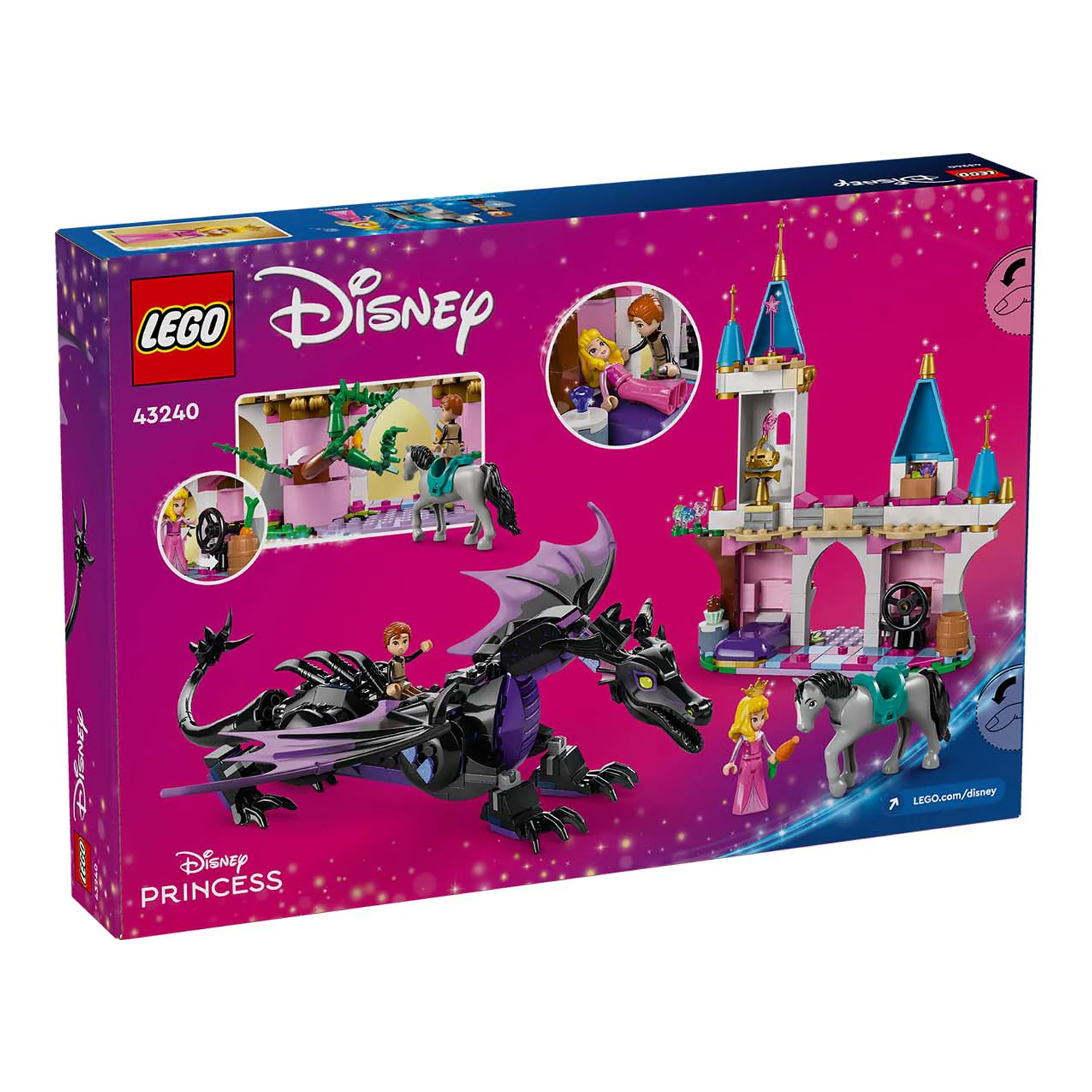 Конструктор LEGO Disney Princess Малефисента в облике Дракона 583 дет. - фото 11