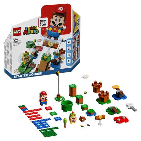 Конструктор LEGO Super Mario Приключения вместе с Марио блочный