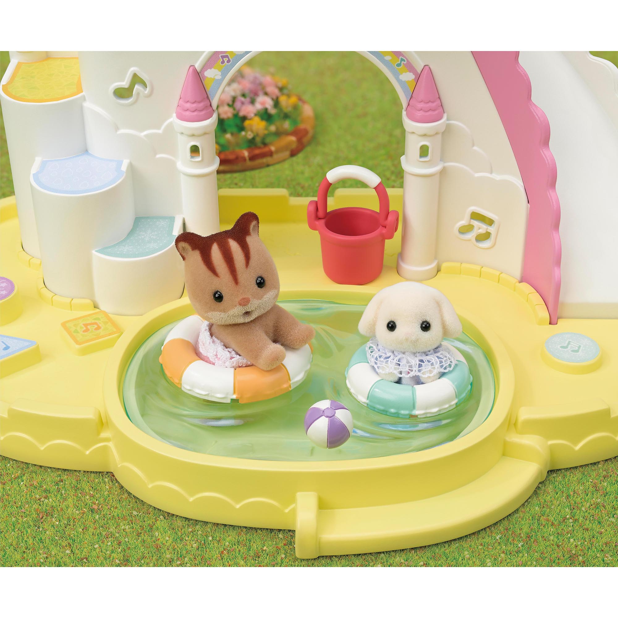 Игровой набор Sylvanian Families Детская песочница и бассейн - фото 11