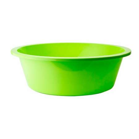 Таз elfplast круглый 11 литров салатовый хозяйственный