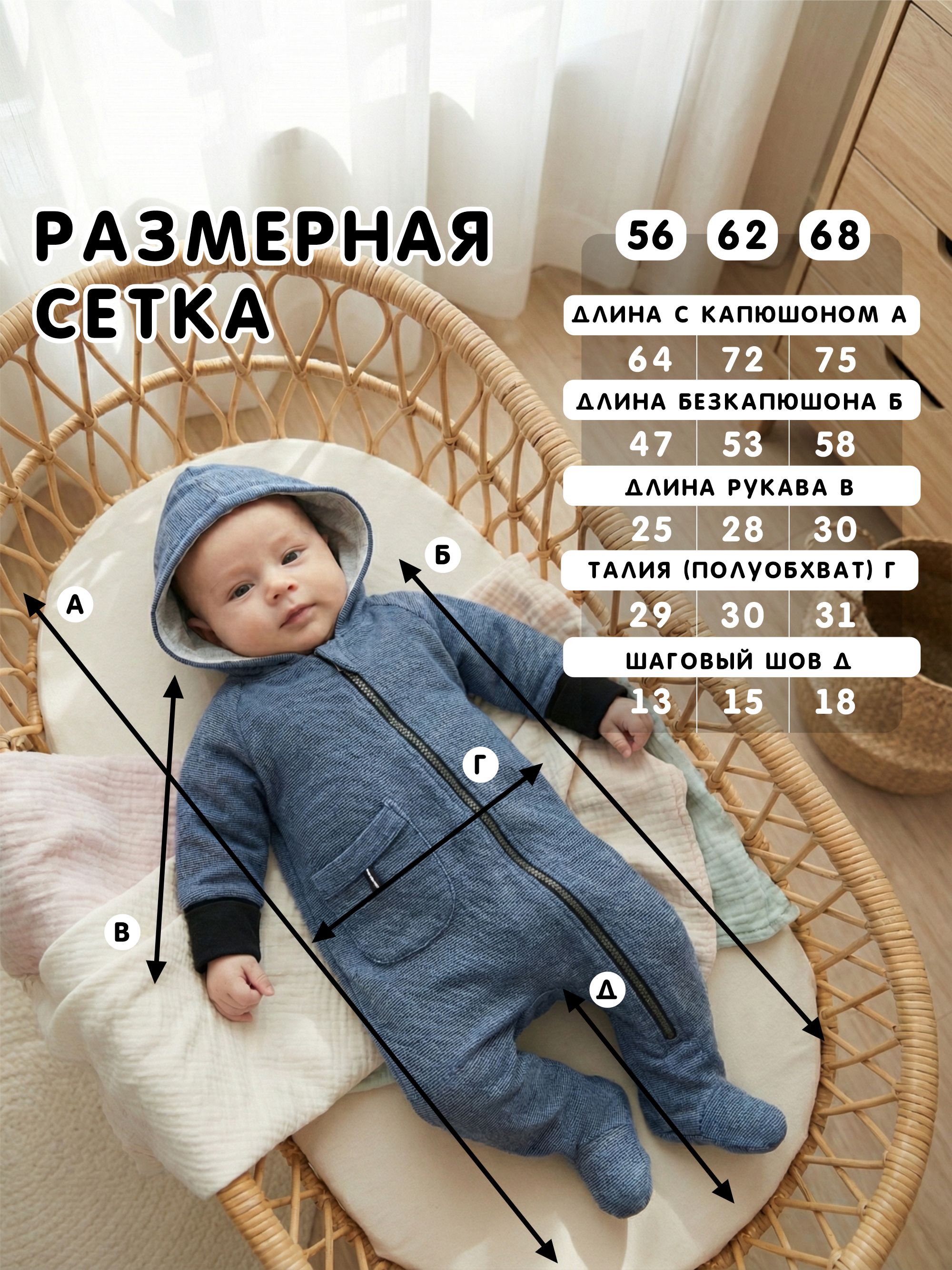 Комбинезон СОННЫЙ ГНОМИК 2032/6 - фото 12