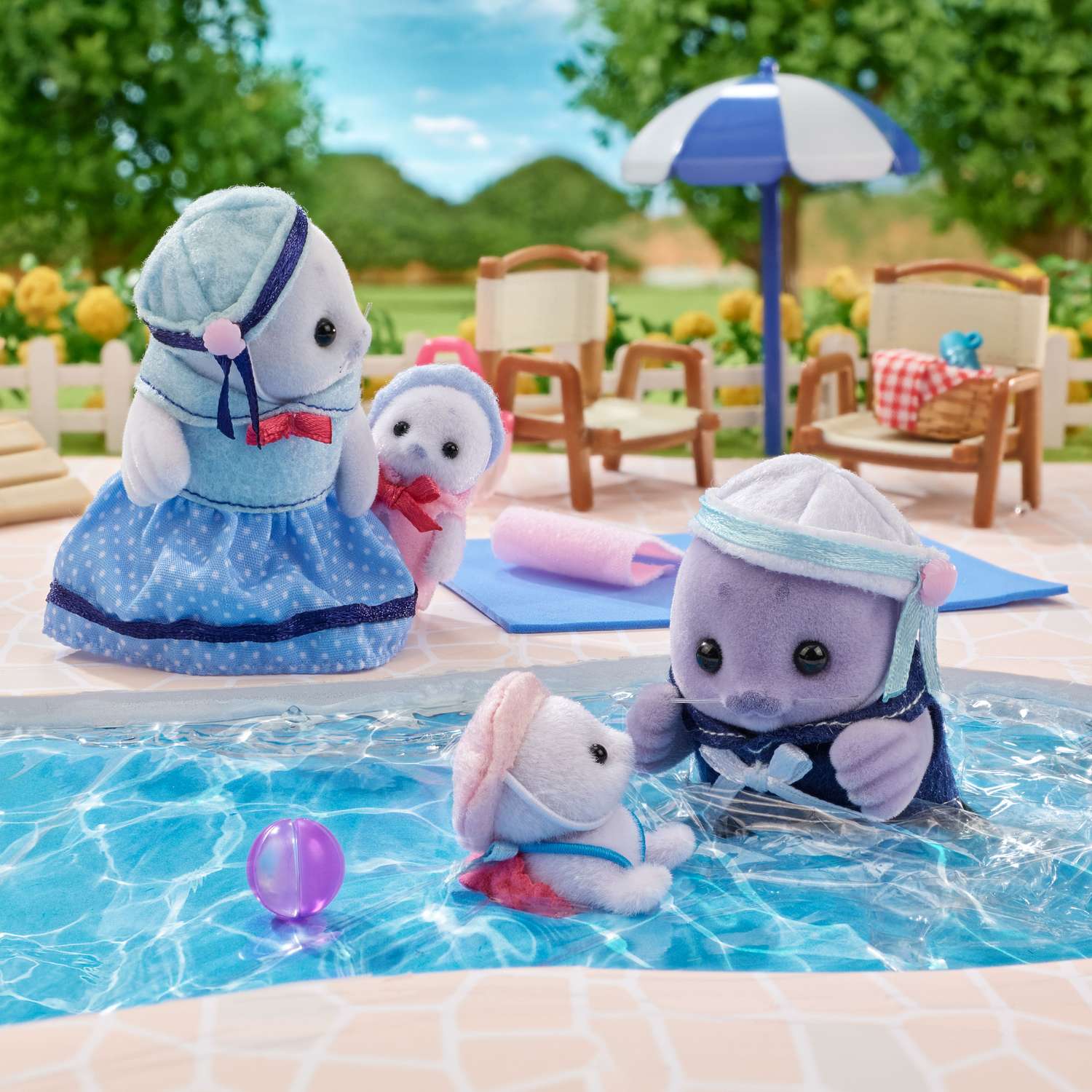 Игровой набор Sylvanian Families Семья Тюленей - фото 7