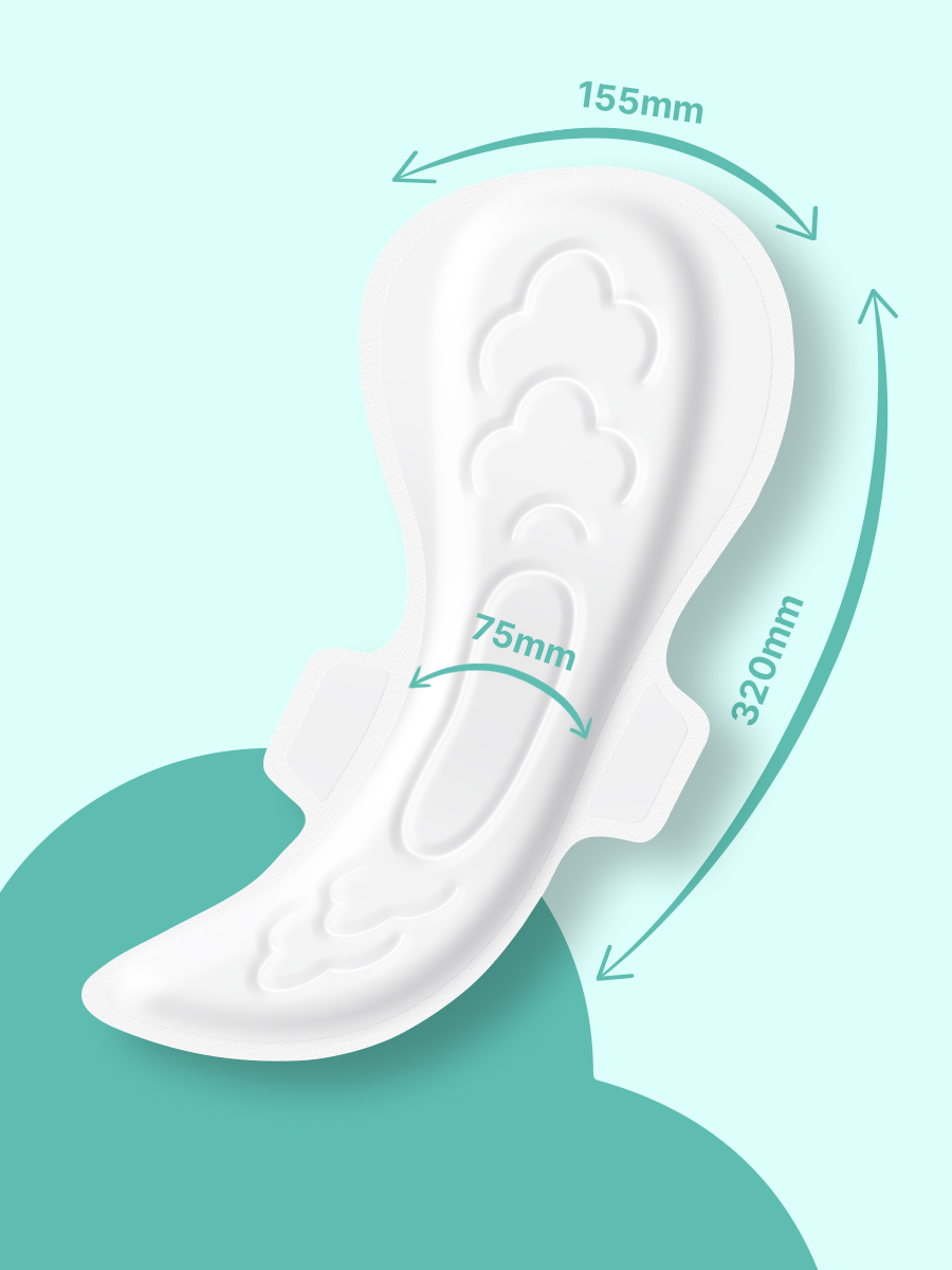 Ночные прокладки Ola! Silk Sense Classic Wings Singles Night Plus Ромашка в инд. 7x6 уп.42 - фото 3