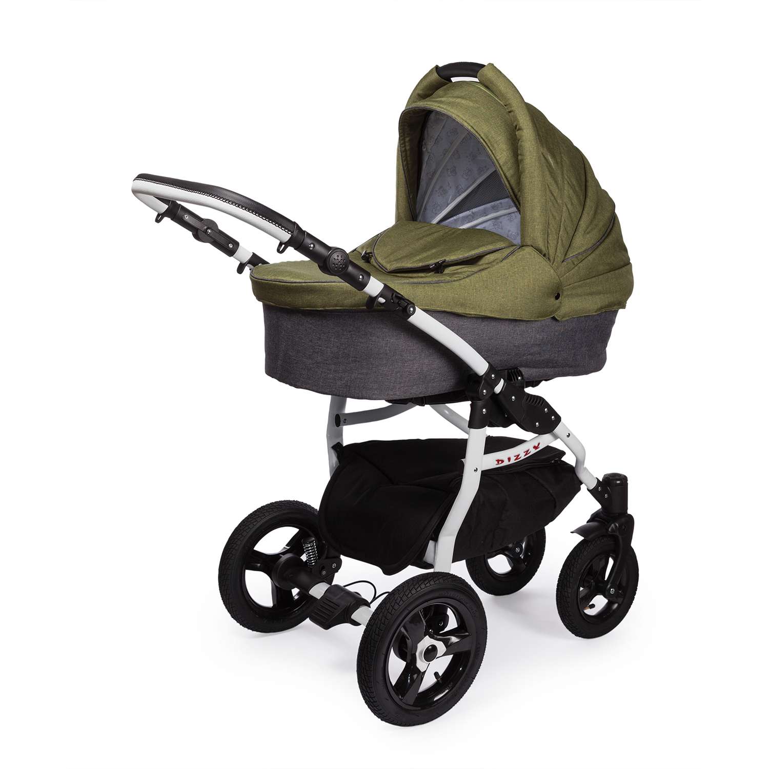 Коляска 2в1 Babyton Dizzy Dark Green - фото 3