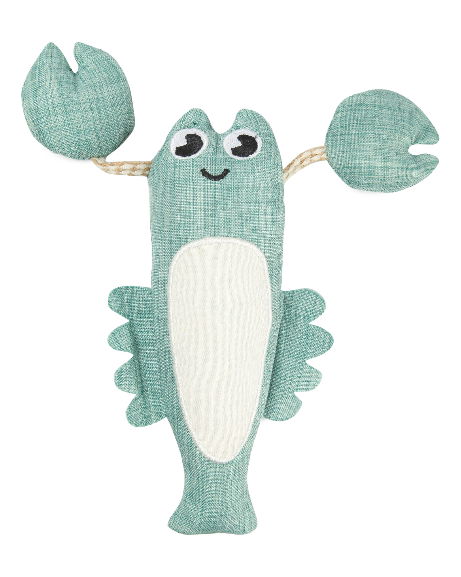 Игрушка для собак Barbaks Лобстер Юлиан мягкий с пищалкой 27*19см - фото 1