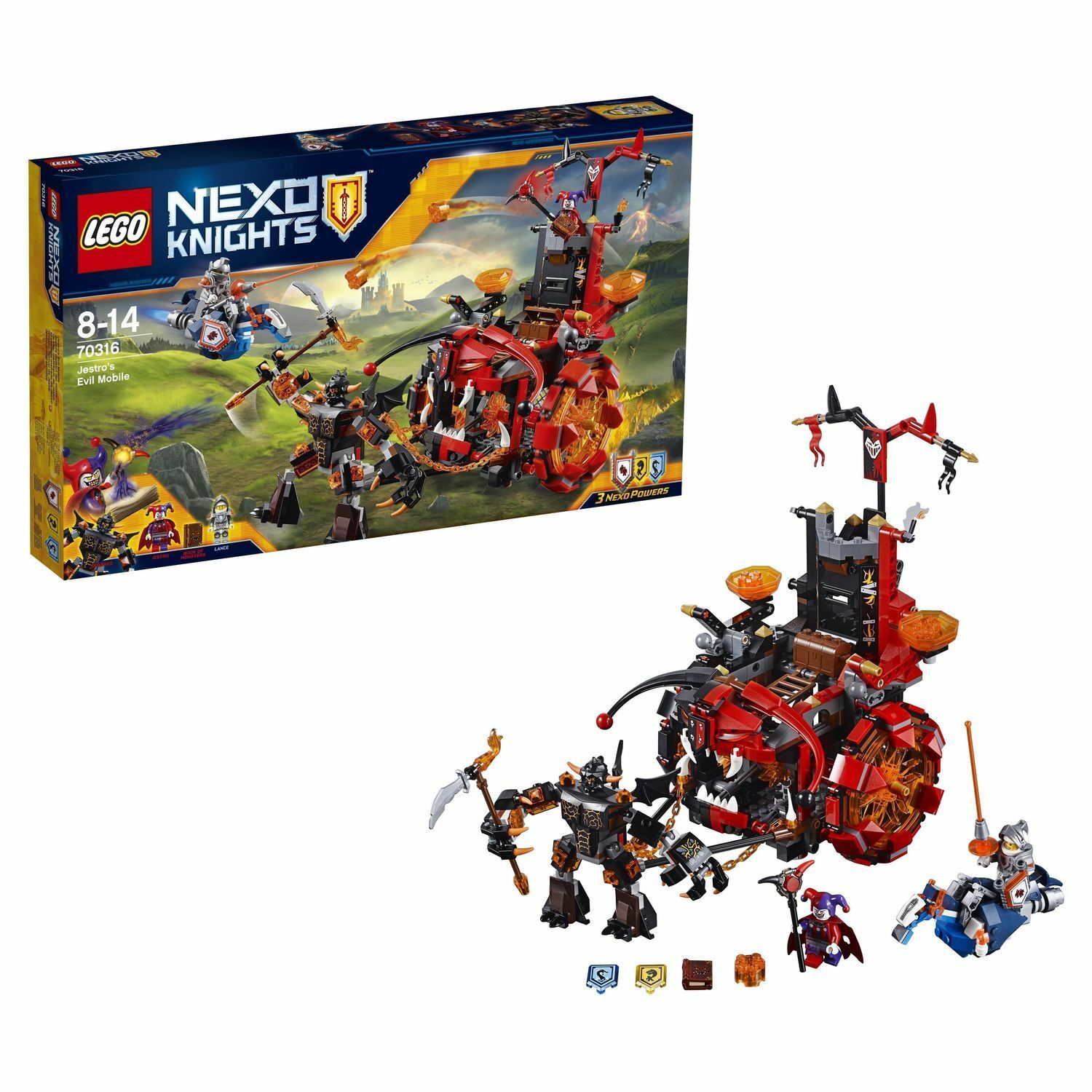 Конструктор LEGO NEXO KNIGHTS блочный - фото 1