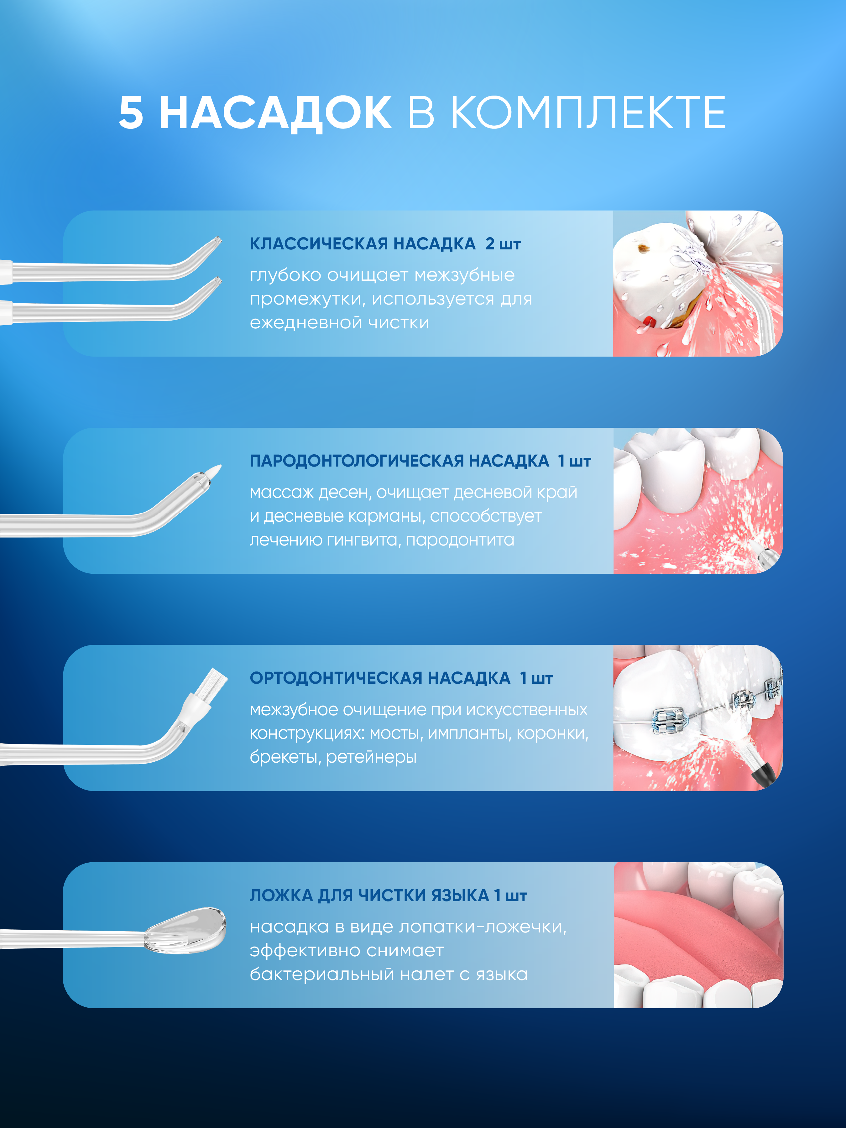 Ирригатор PECHAM импульсный 3 реж. - фото 7