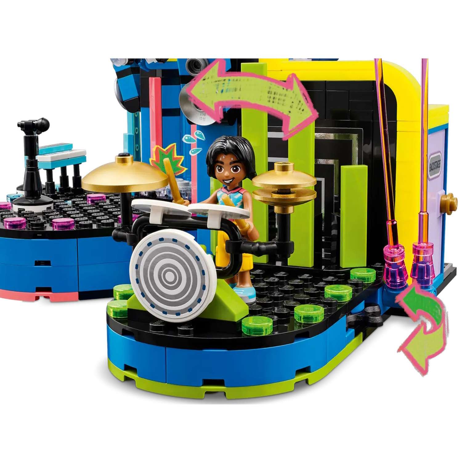 Конструктор LEGO Friends Шоу музыкальных талантов блочный - фото 4