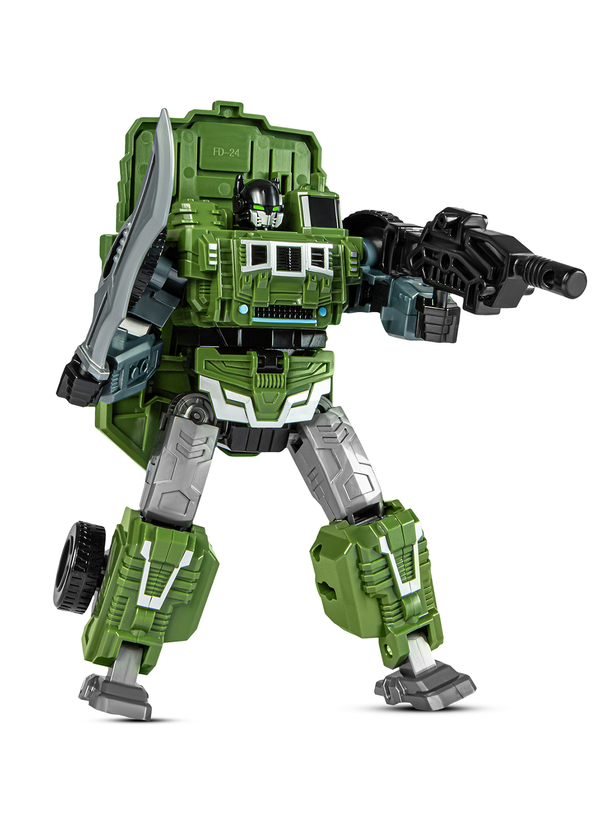 Фигурка AUTODRIVE Робот трансформер Машинка - фото 14