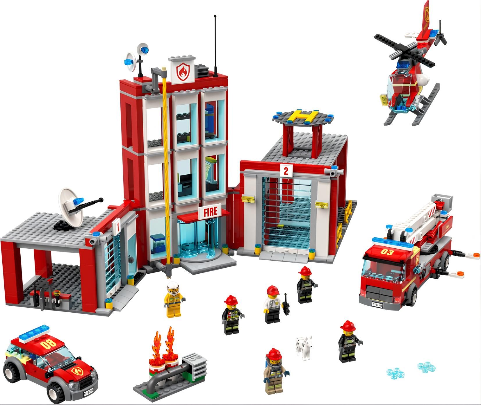 Конструктор LEGO City 880 дет. - фото 1