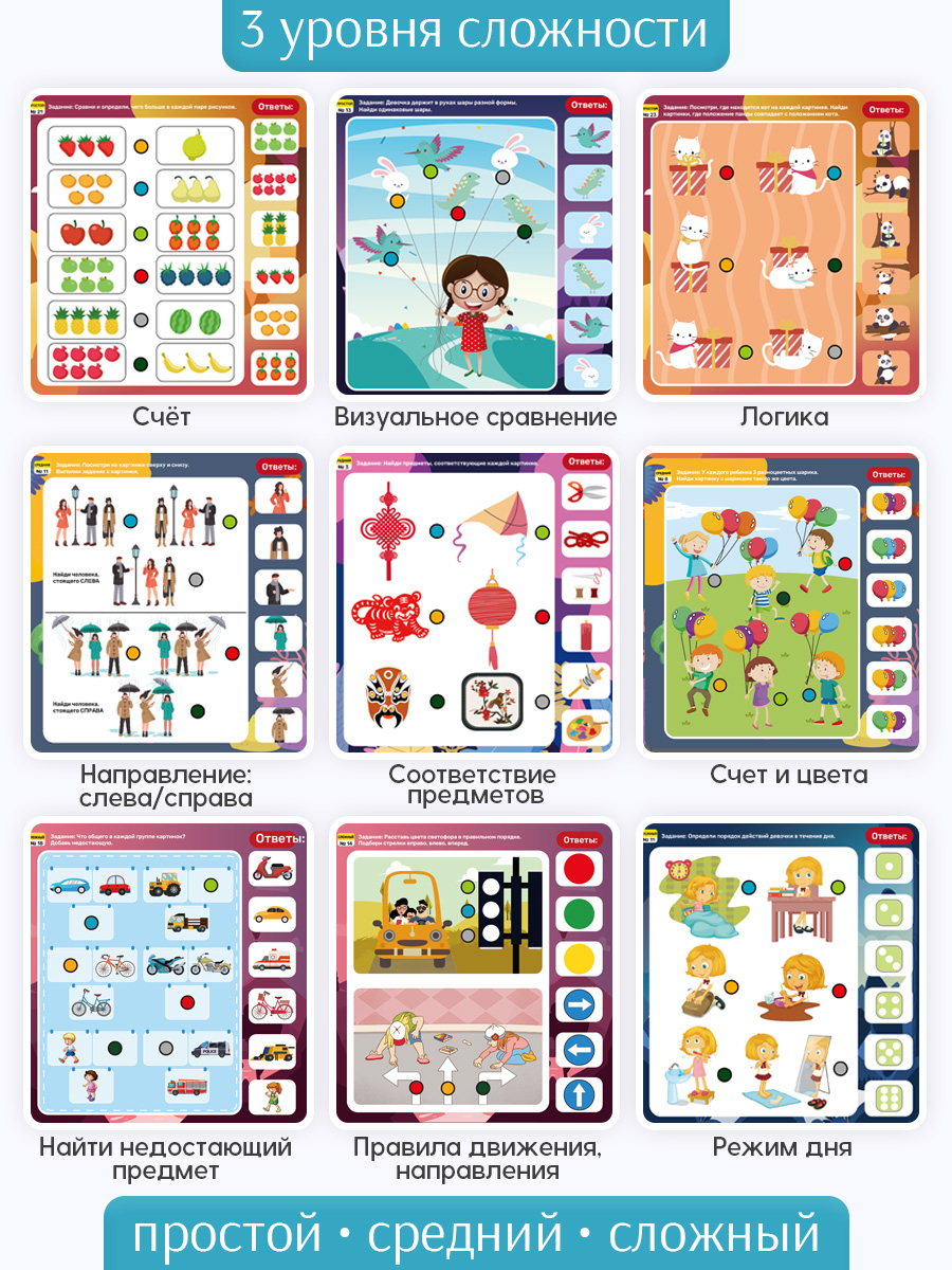 Настольная игра TIPTOPOLIS обучающий планшет для детей - фото 3