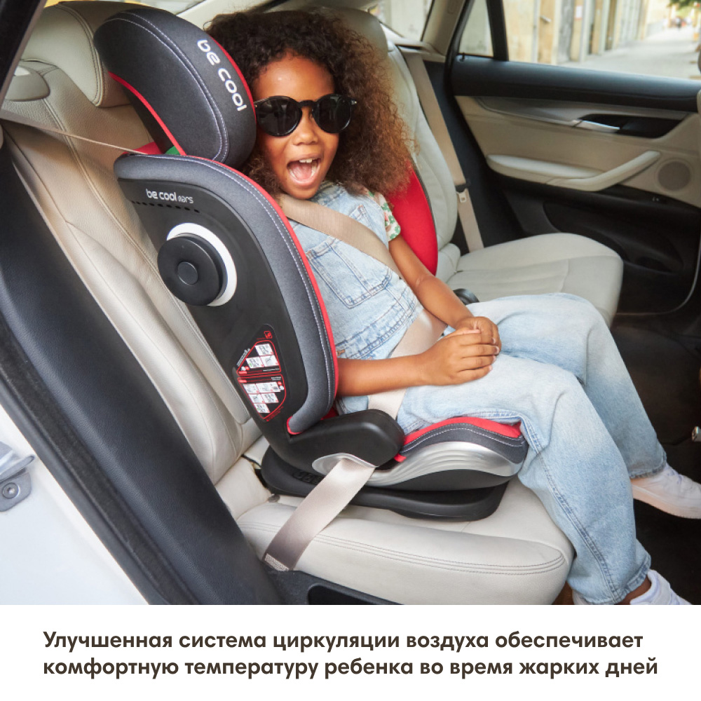 Автокресло Be Cool Petrol Isofix 2/3 (15-36 кг) синий - фото 6