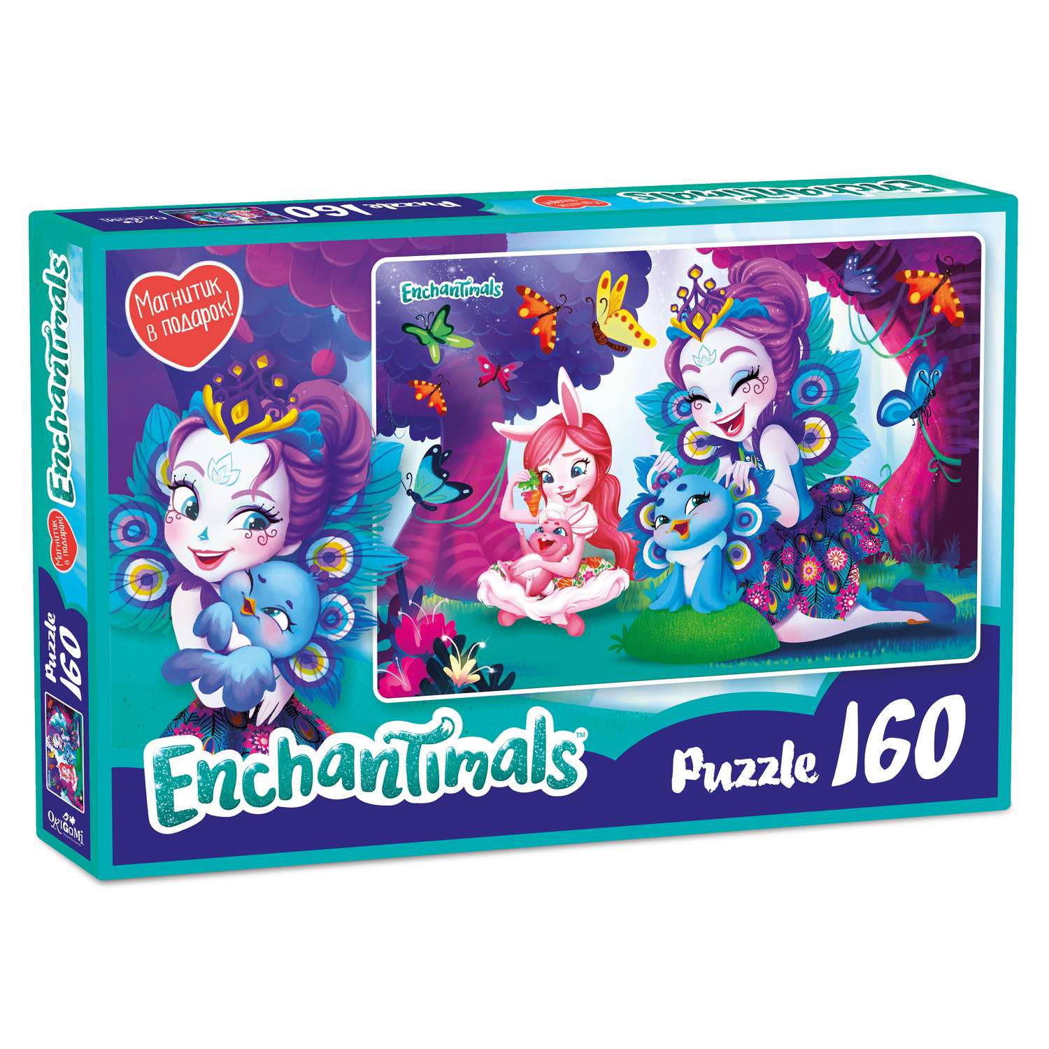 Пазл ORIGAMI Enchantimals классический в ассортименте - фото 2