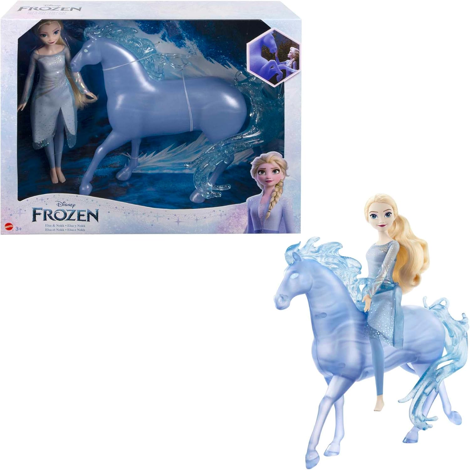 Кукла модельная Disney Frozen Эльза HLW58 - фото 1