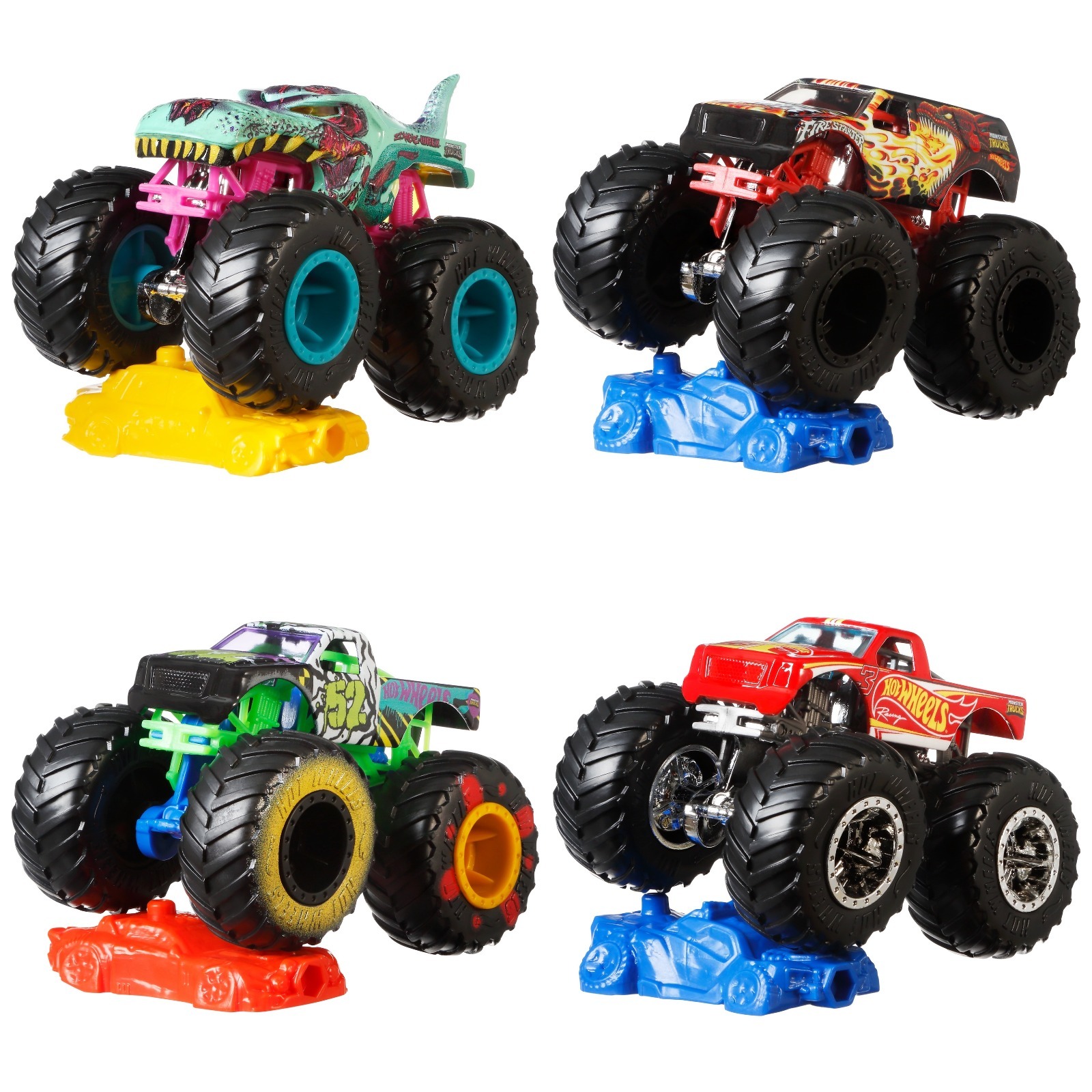 Автомобиль Hot Wheels Monster Trucks 1:64 в ассортименте FYJ44 - фото 1