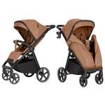 Коляска прогулочная Carrello Bravo SL Black Frame CRL-5520 коричневый