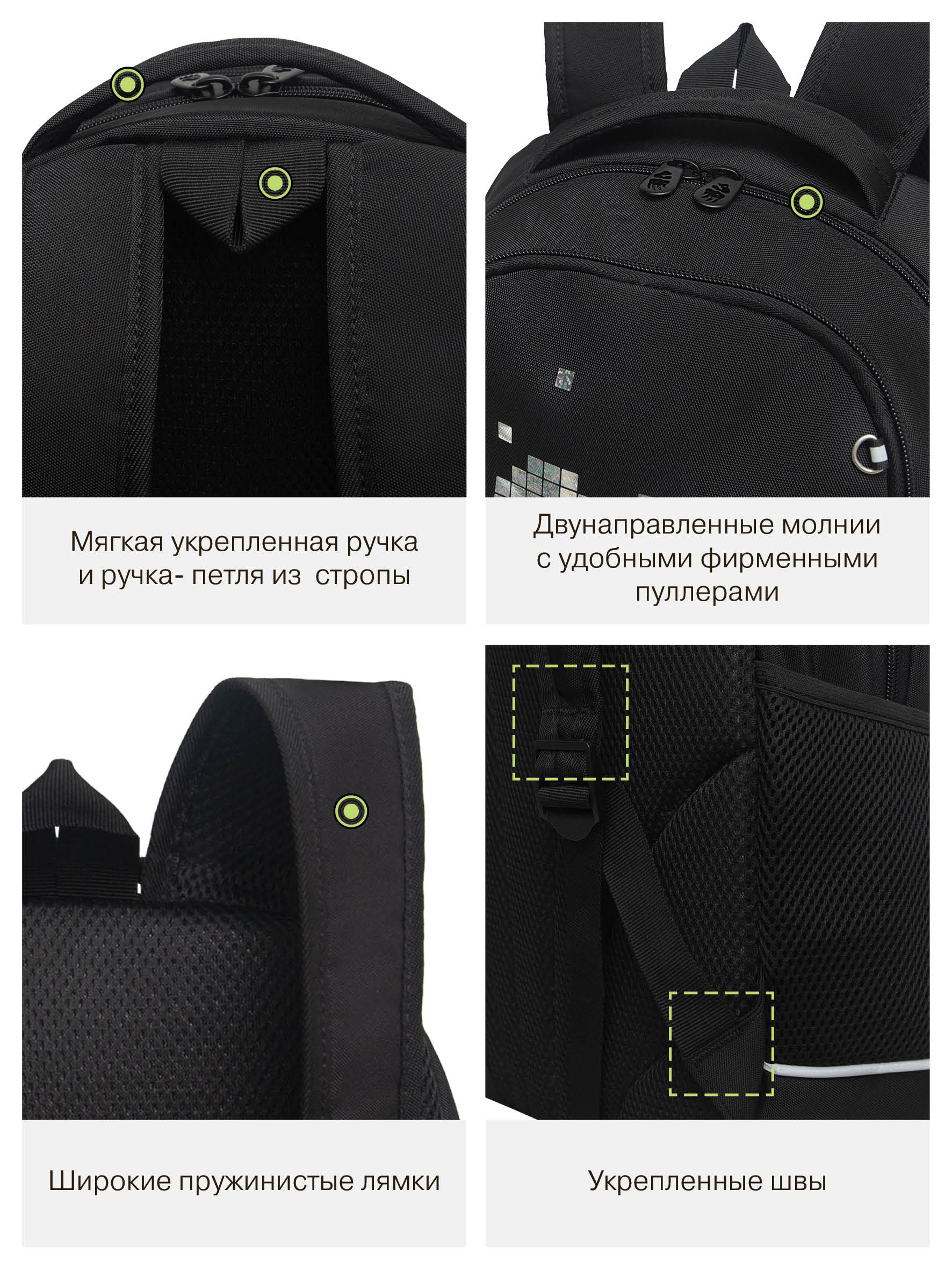 Рюкзак Grizzly для девочки - фото 12