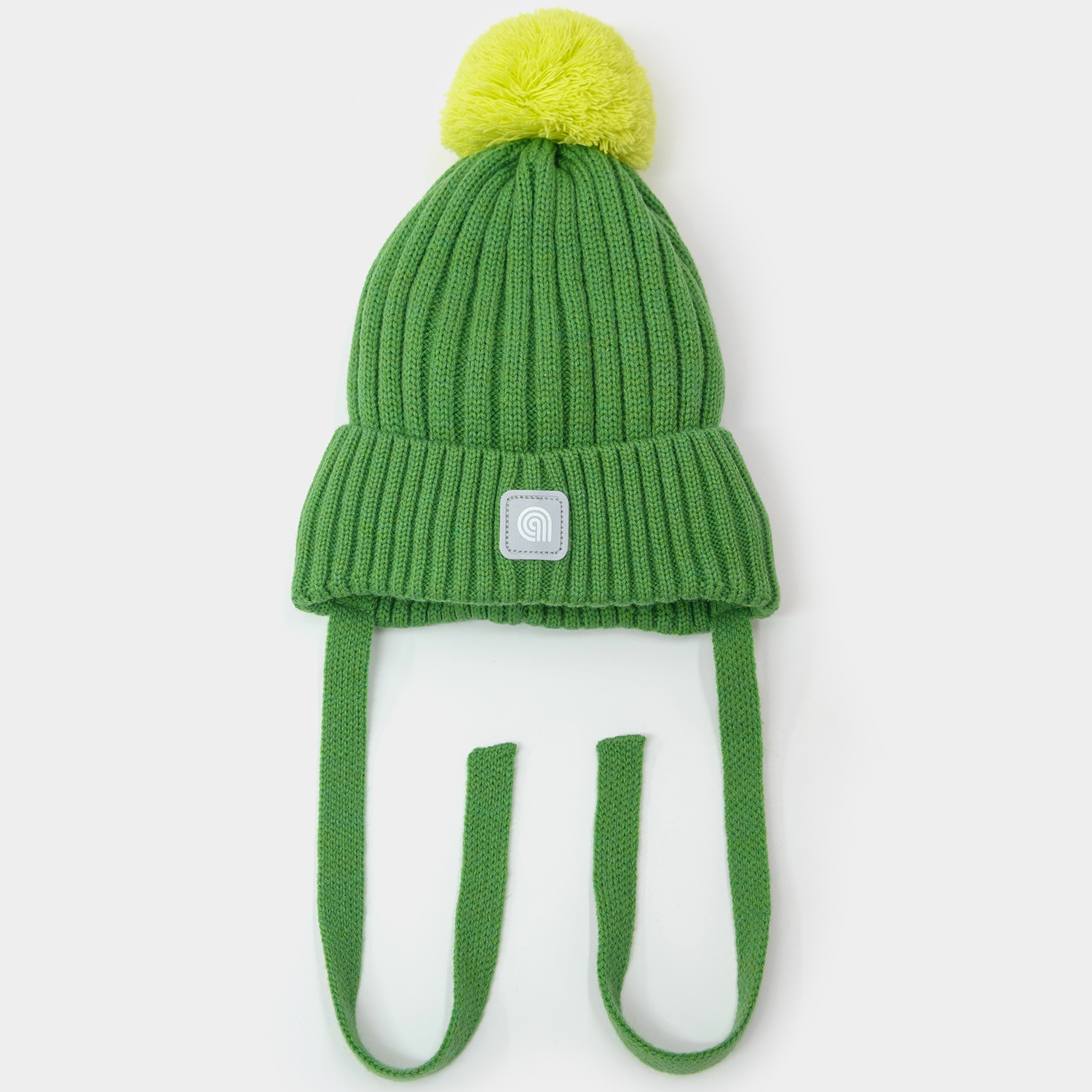 Шапка Artel 01268-02_зеленый/желтый неон - фото 1