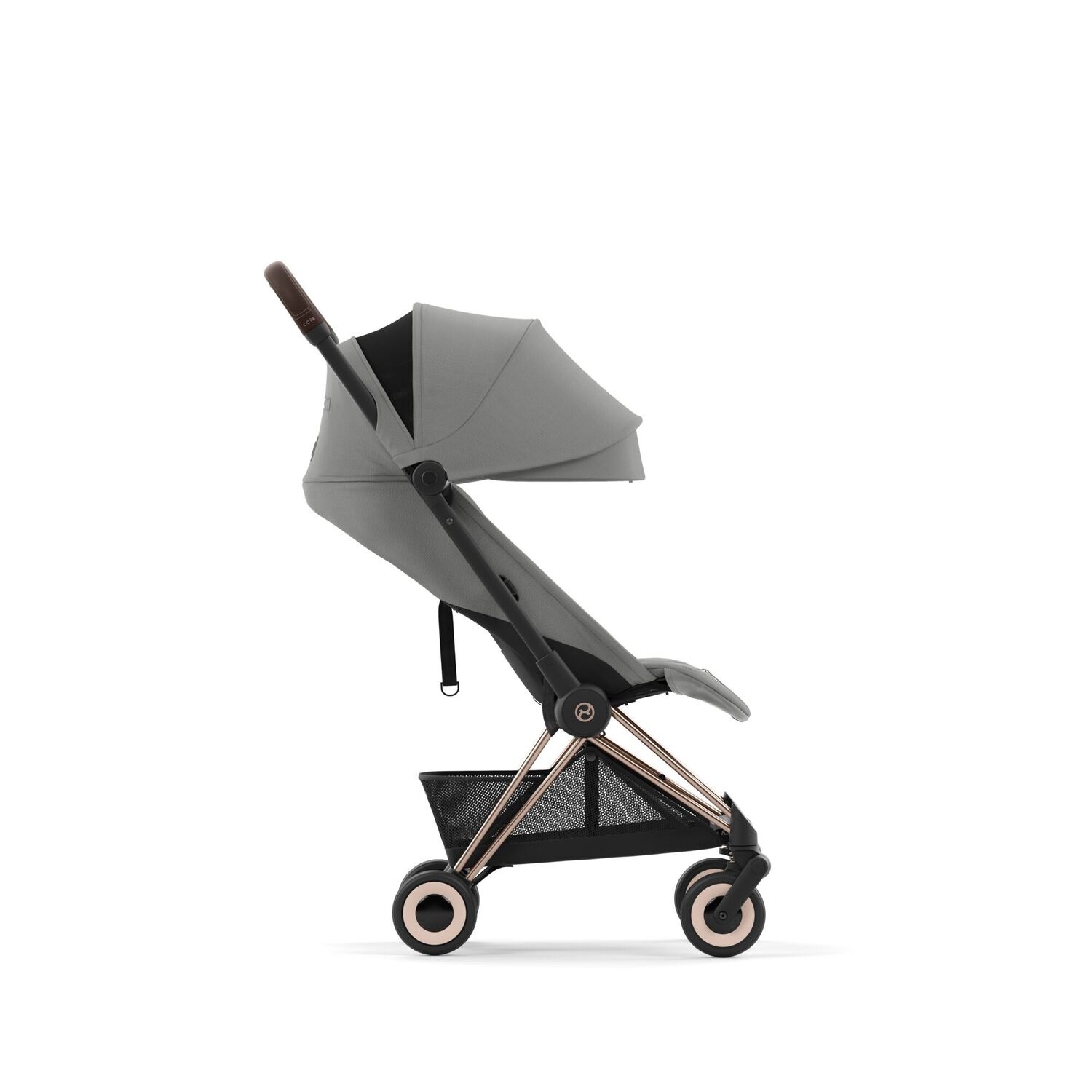 Коляска прогулочная Cybex Coya Rosegold серый - фото 5