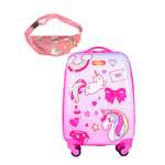 Чемодан LATS Счастливый единорог