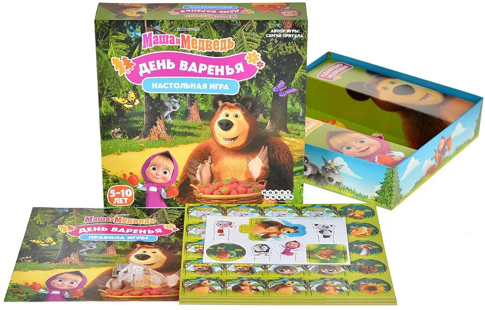 Настольная игра Hobby World Маша и Медведь День варенья - фото 2