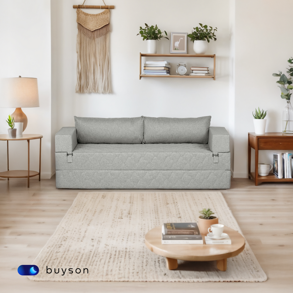 Диван buyson BuyDream Plus серый - фото 8