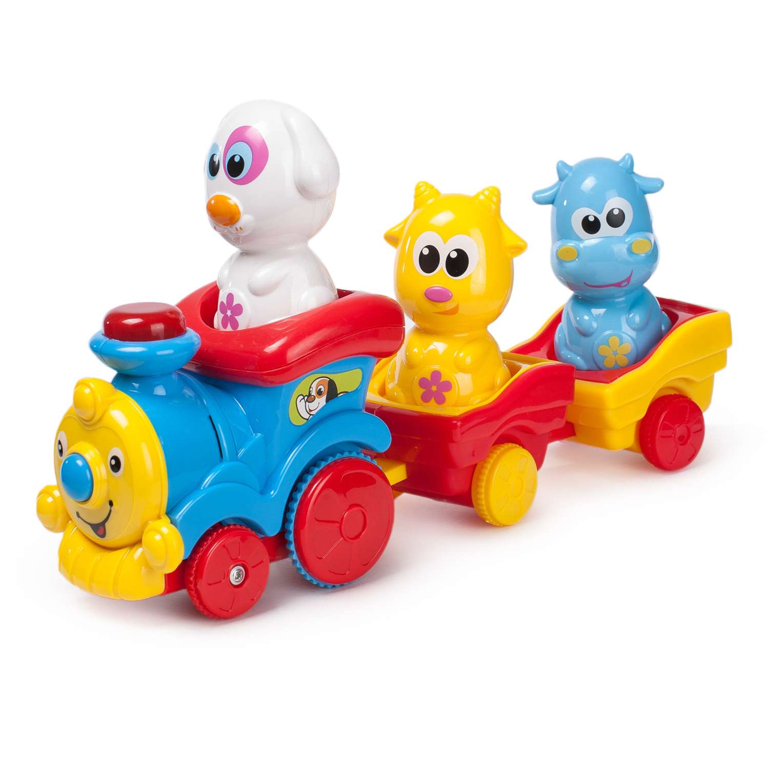 Игрушка BabyGo Поезд с животными - фото 1