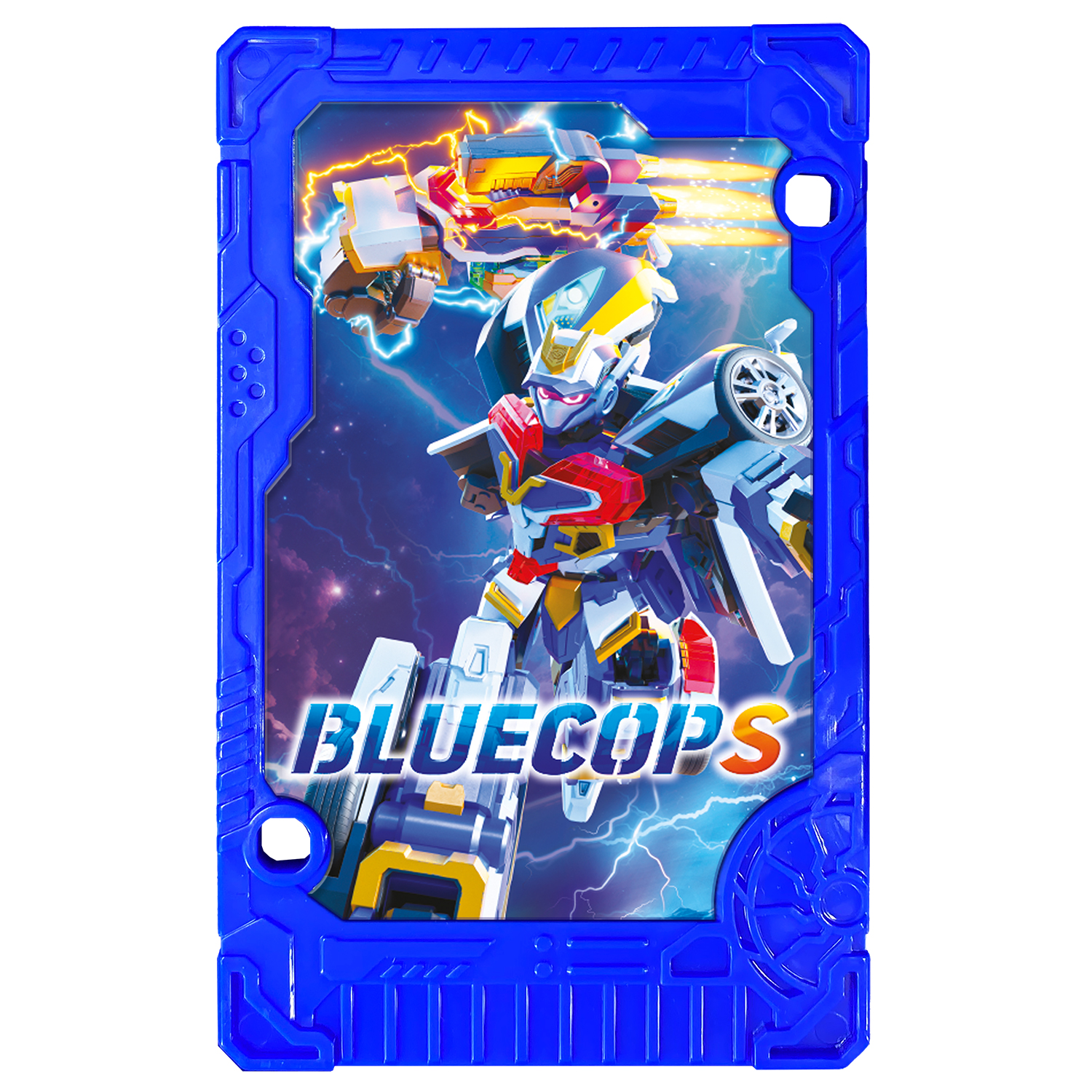 Игровой набор METAL-CARDBOT Блю Коп S трансформер 18 см S2 - фото 10