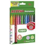 Фломастеры ALPINO 12 цв.