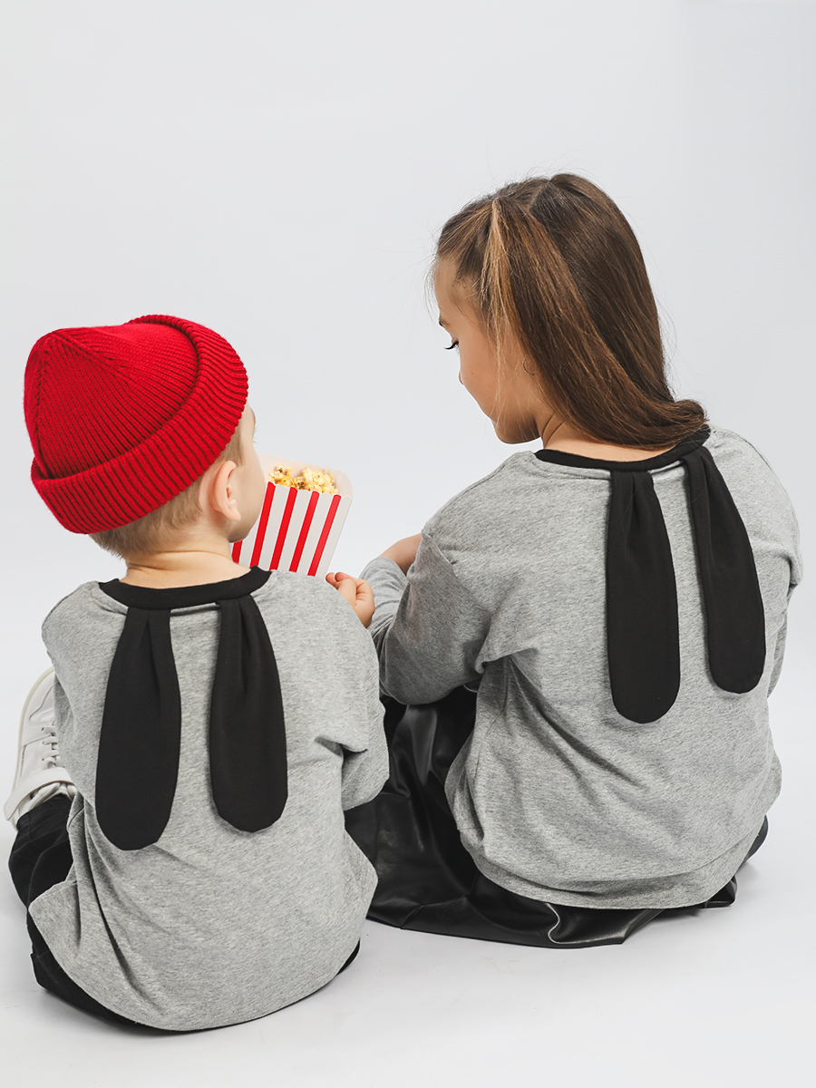 Лонгслив Соль и Перец SP0438KFсерый - фото 3