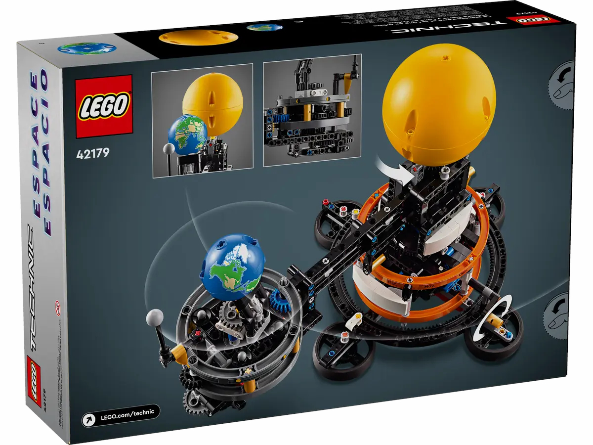 Конструктор LEGO Technic Земля и Луна на орбите блочный - фото 2