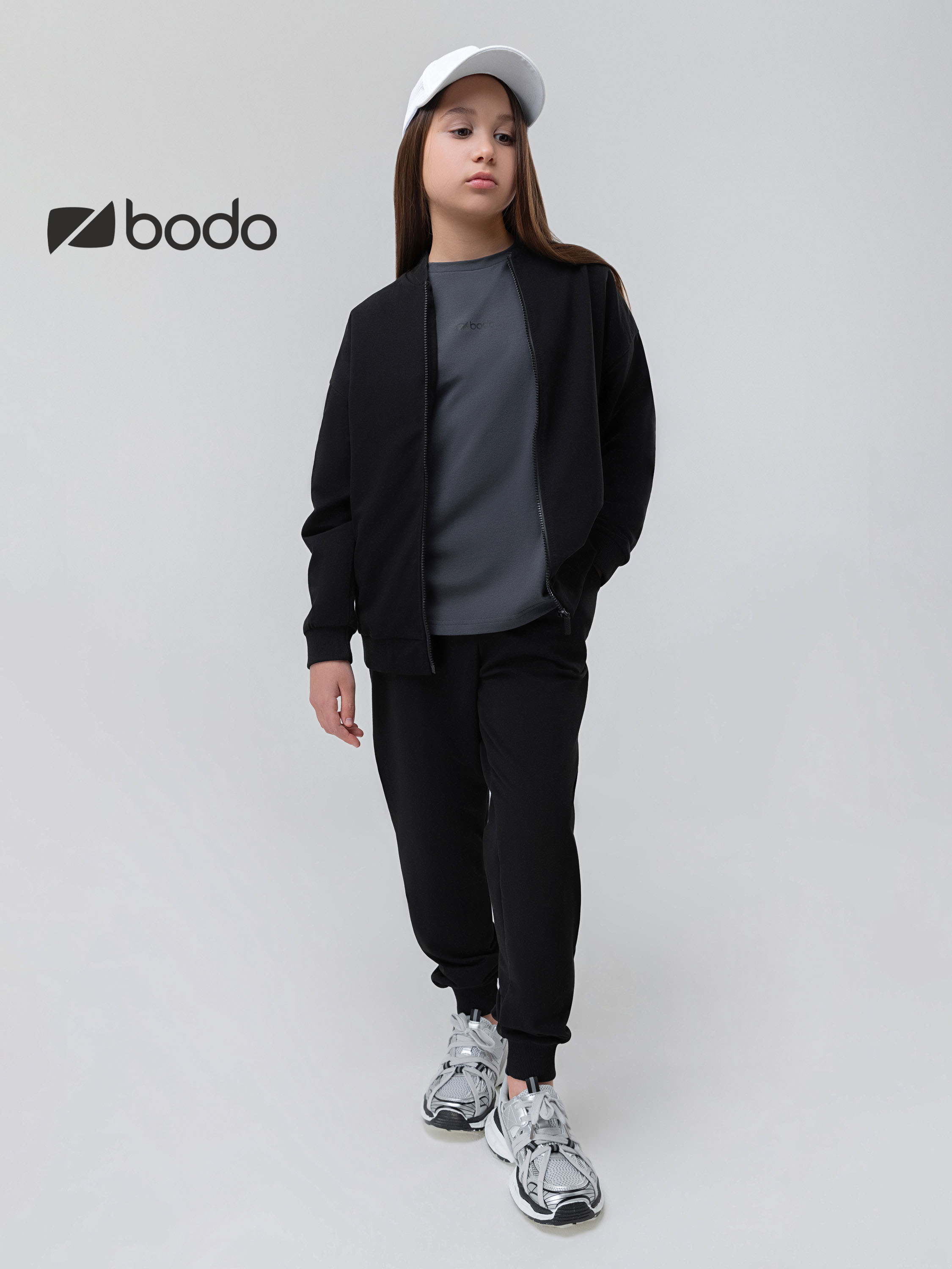 Костюм спортивный Bodo 46-155MU_черный - фото 2