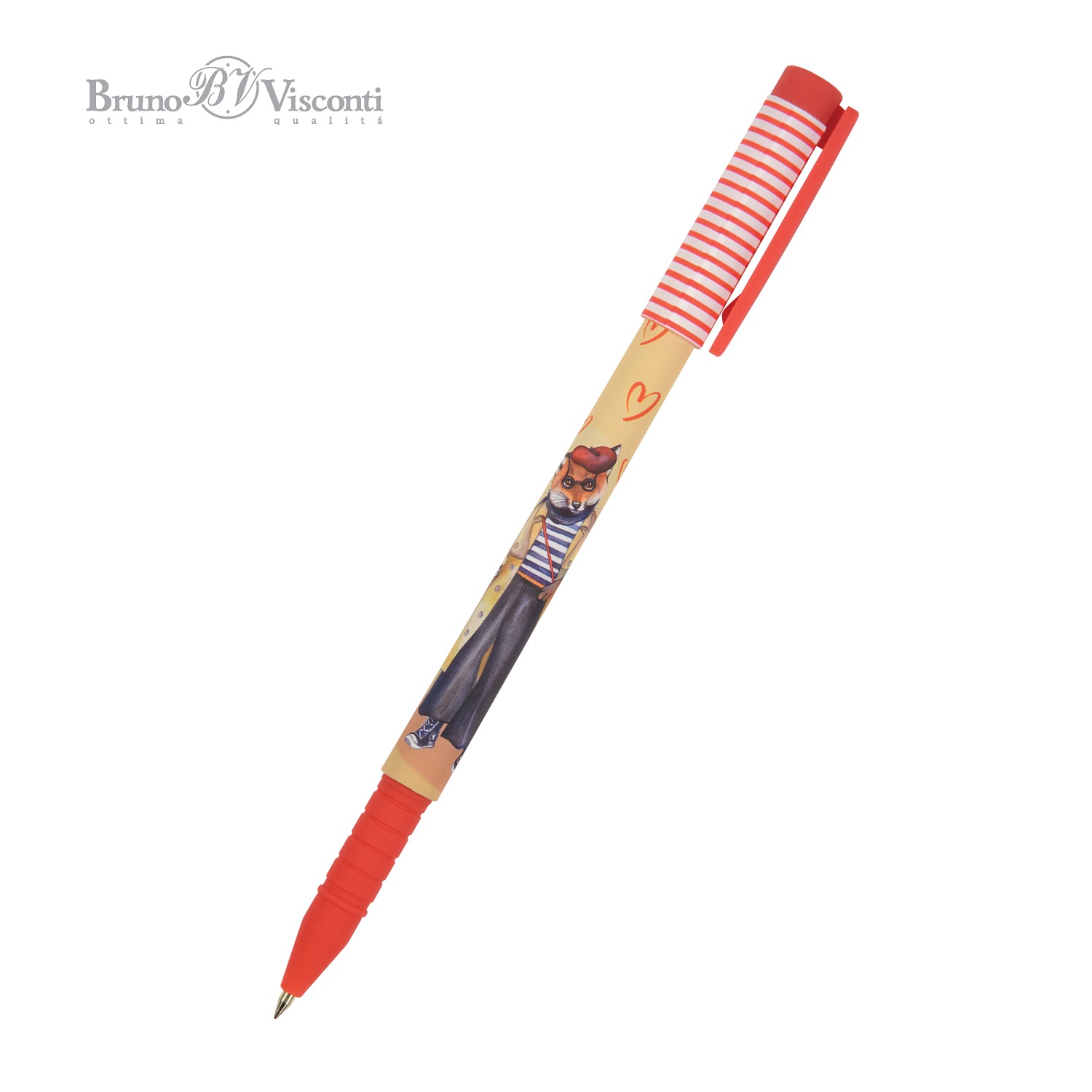 Ручка шариковая Bruno Visconti 4 шт. - фото 4