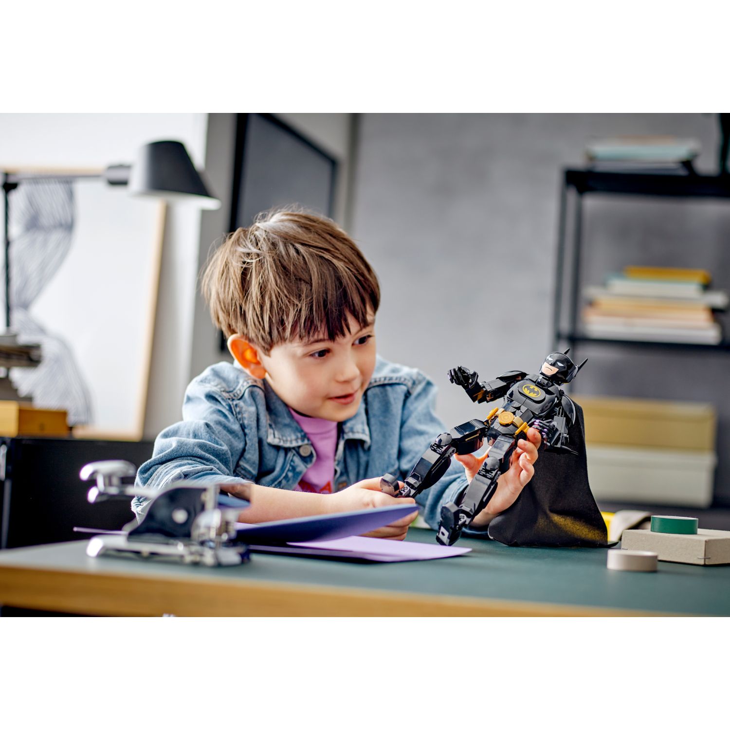 Конструктор LEGO DC Super Heroes Batman Construction Figure 275 дет. - фото 4