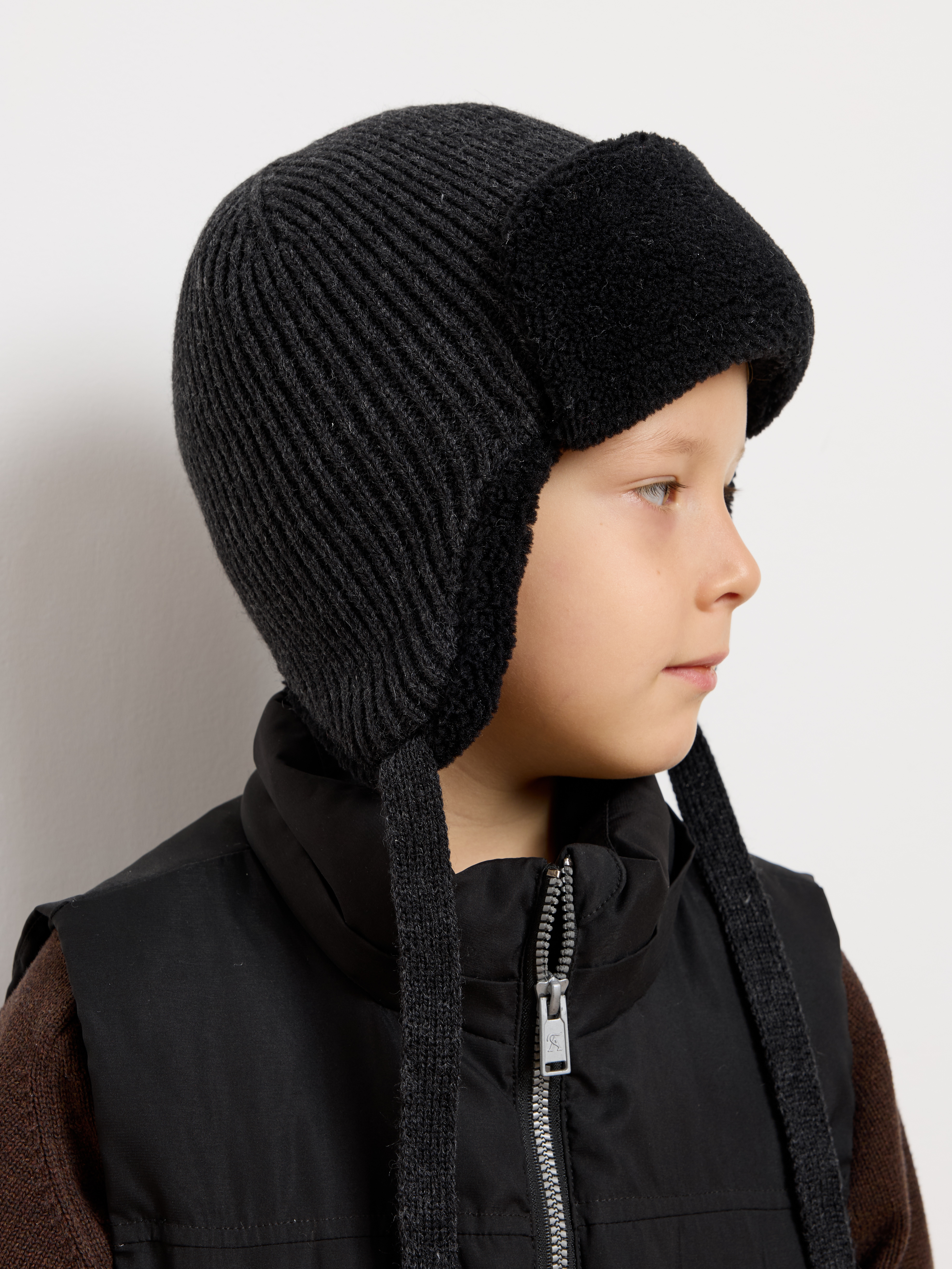 Шапка-ушанка Starkoff Kids Д301105 - фото 8