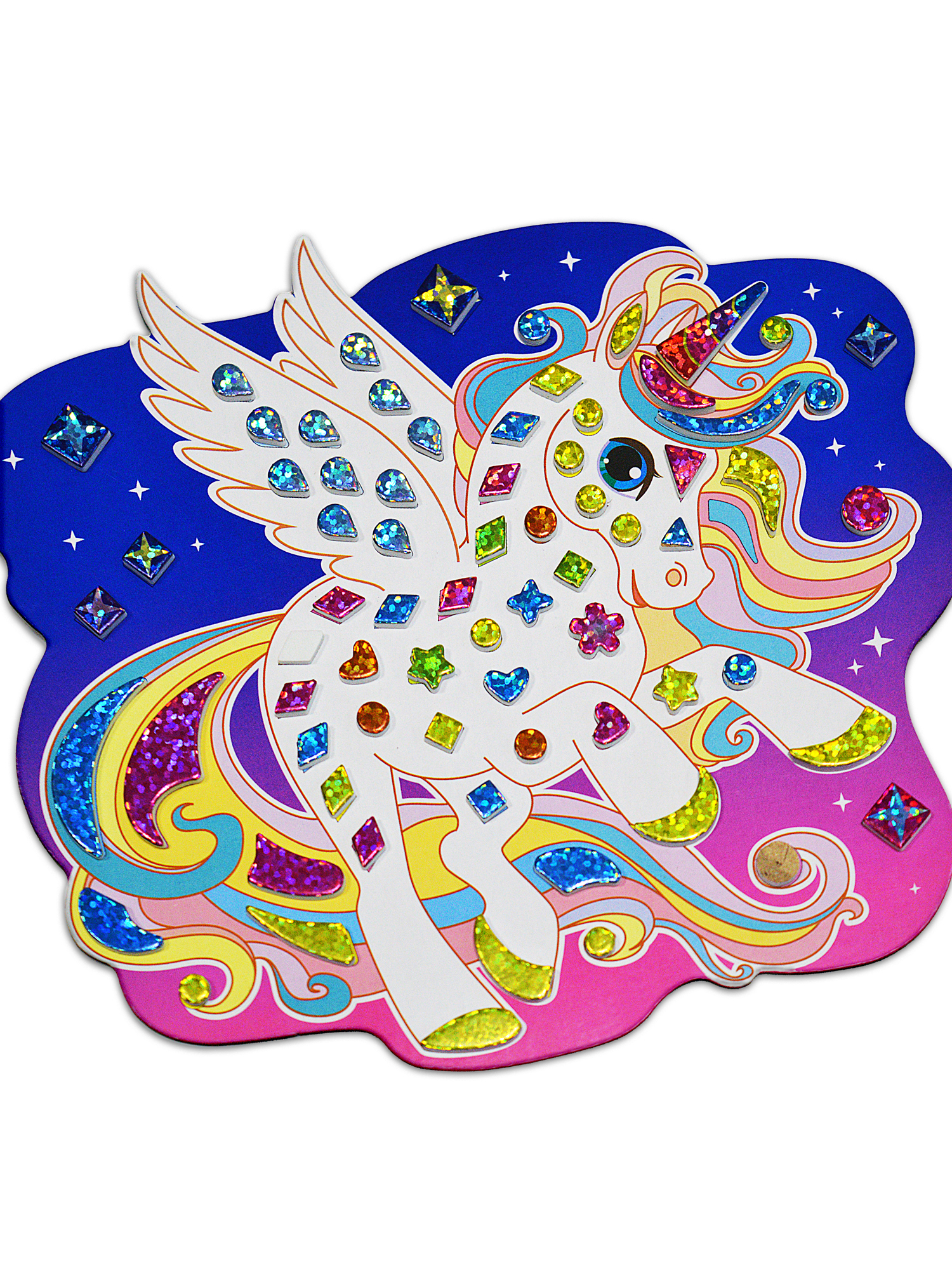 Набор для творчества Дрофа-Медиа аппликация Крылатый единорог - фото 7