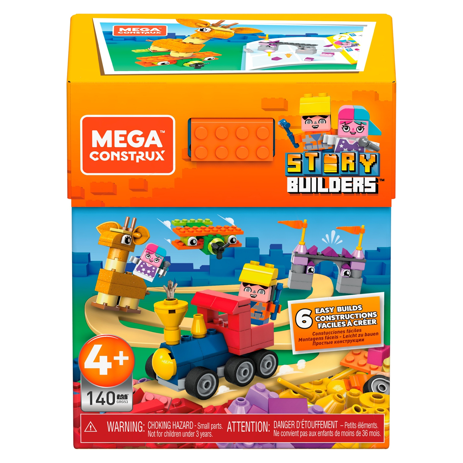 Конструктор Mega Construx Эпическая история блочный - фото 1