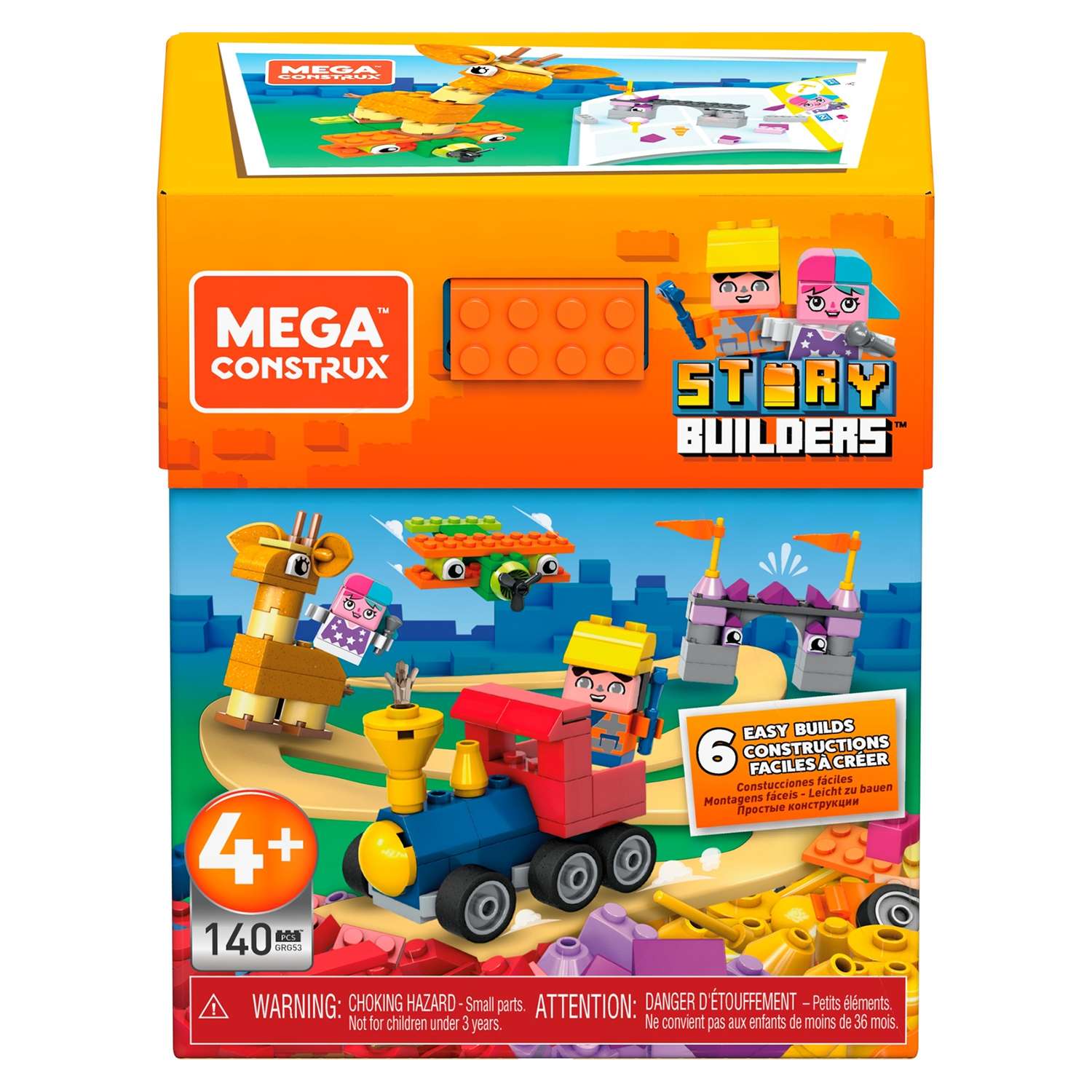 Конструктор Mega Construx Эпическая история 140 дет. - фото 1