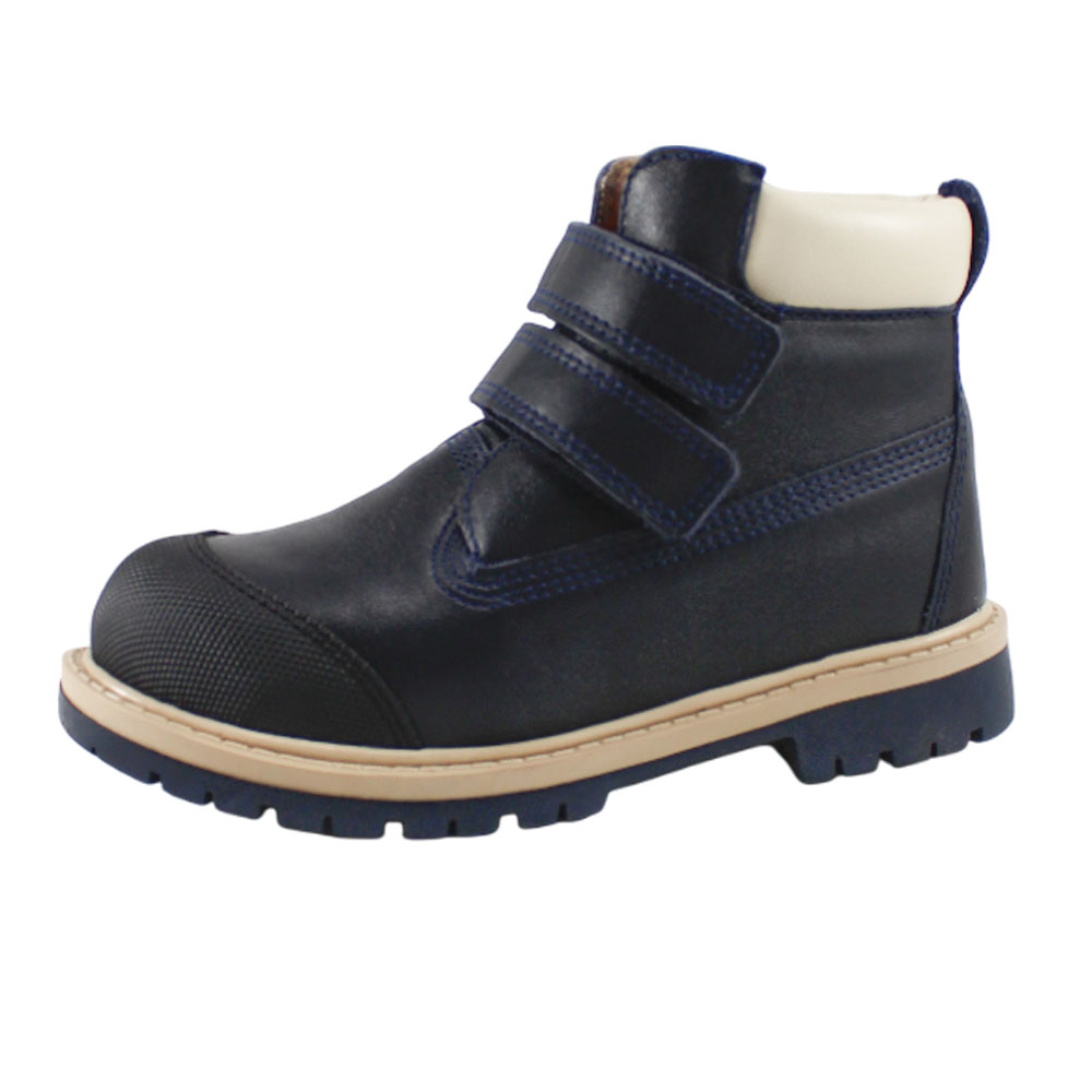 Ботинки BEST.A L505Z-SV BEST.A Ботинки для мальчика,синий кожа - фото 1