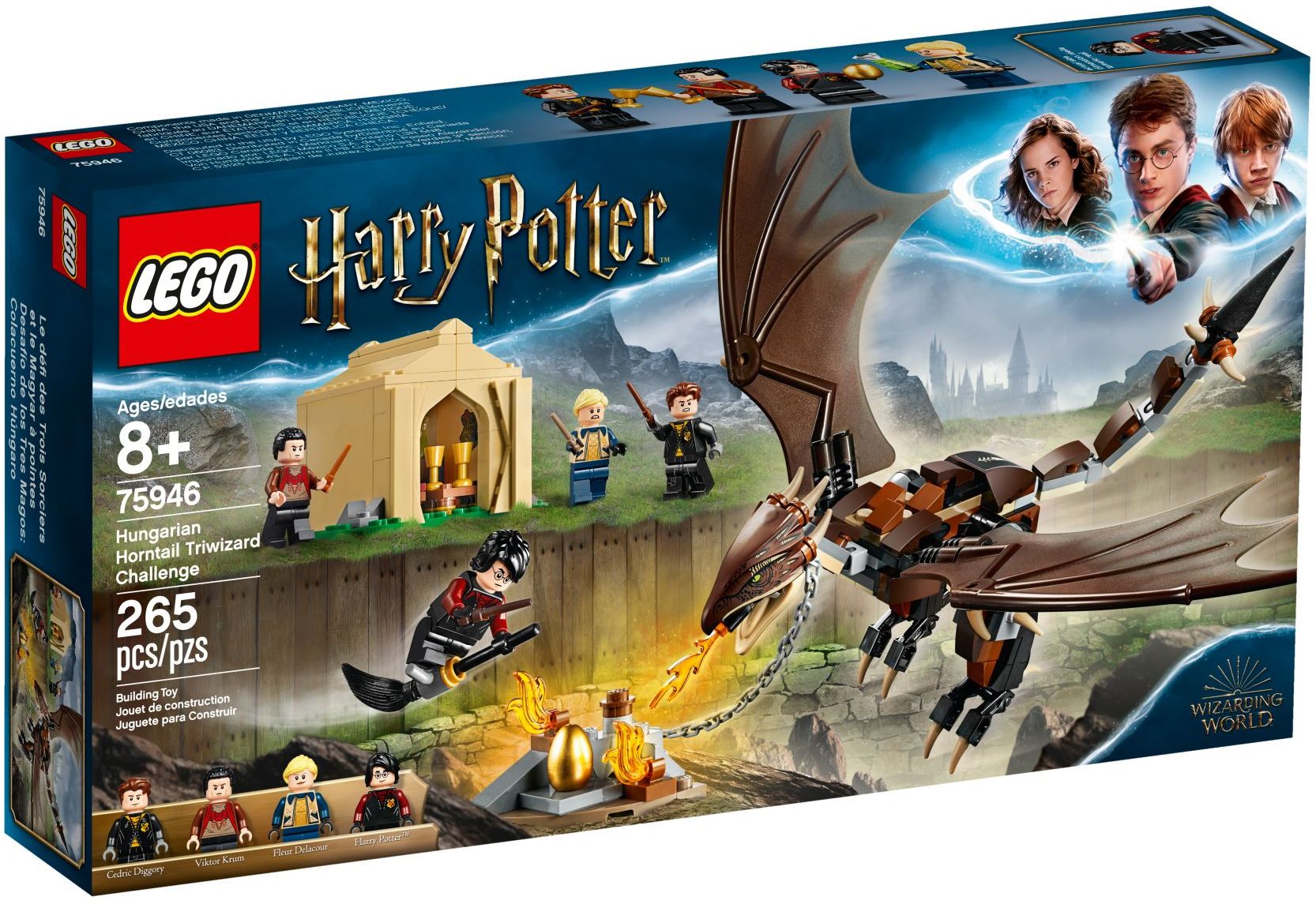 Изображение товара Конструктор LEGO Harry Potter Венгерская хвосторога 75946 265 деталей Изображение товара Конструктор LEGO Harry Potter Венгерская хвосторога 75946 265 деталей
