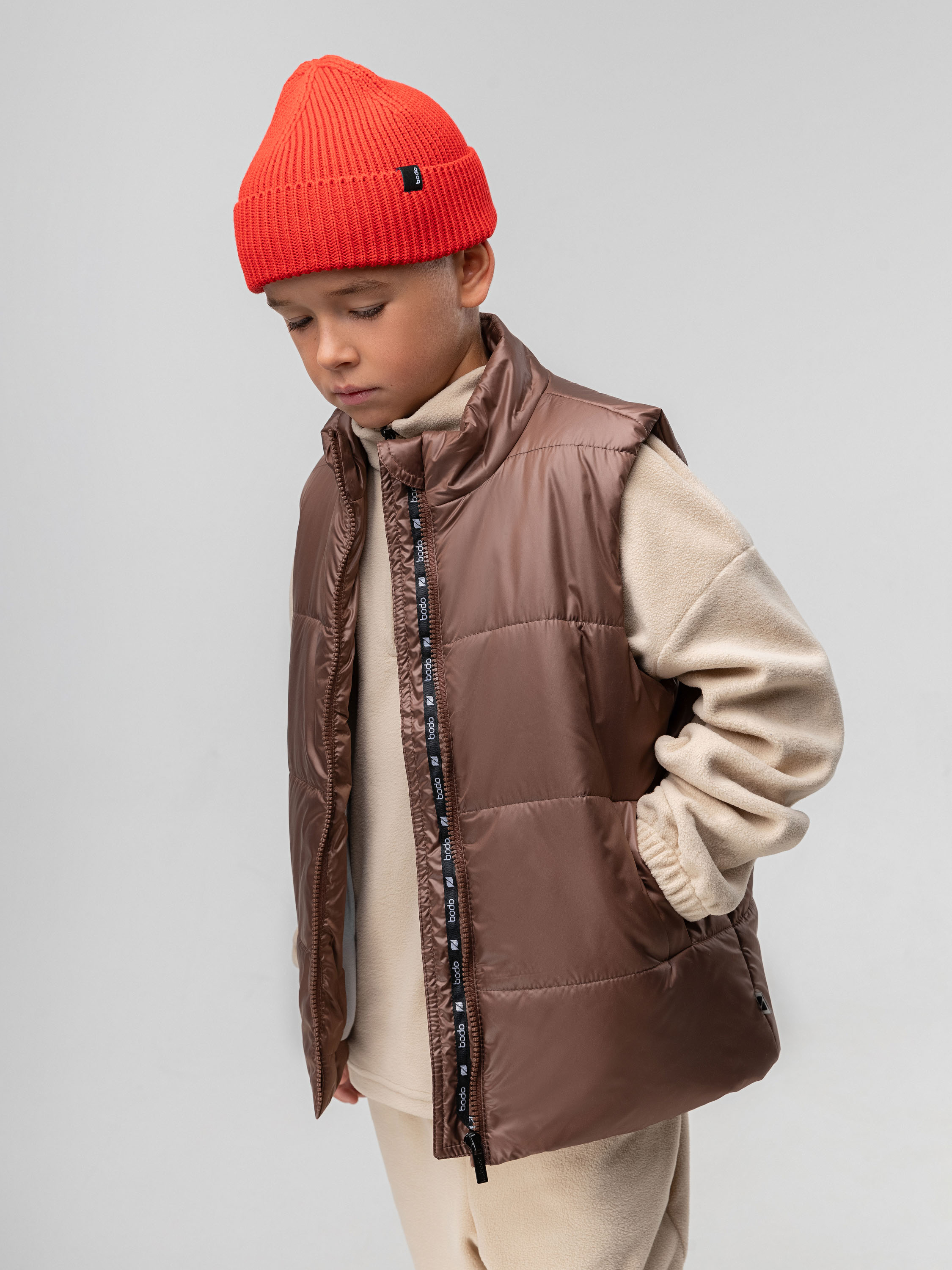 Жилет Bodo 41-10МU_коричневый - фото 5