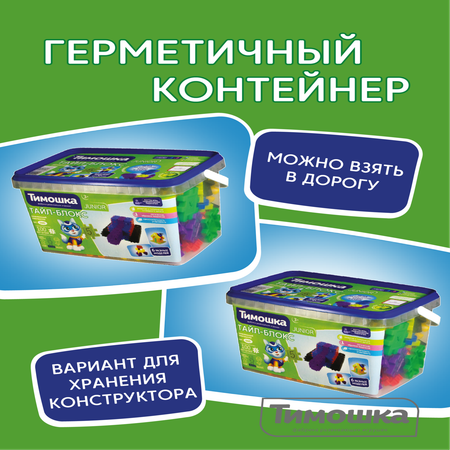 Конструктор ТИМОШКА 100 дет.