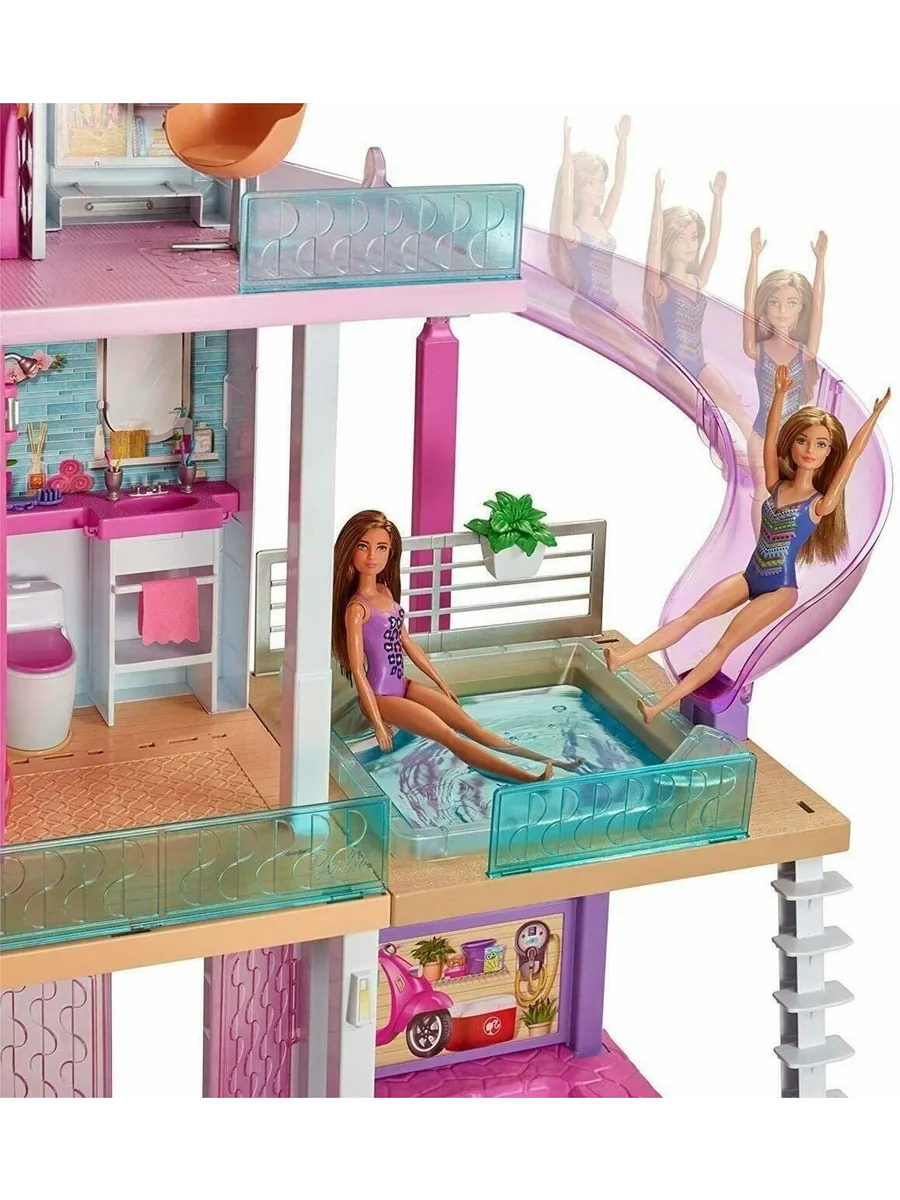 Домик для кукол Barbie 150 см с мебелью 120512 - фото 5